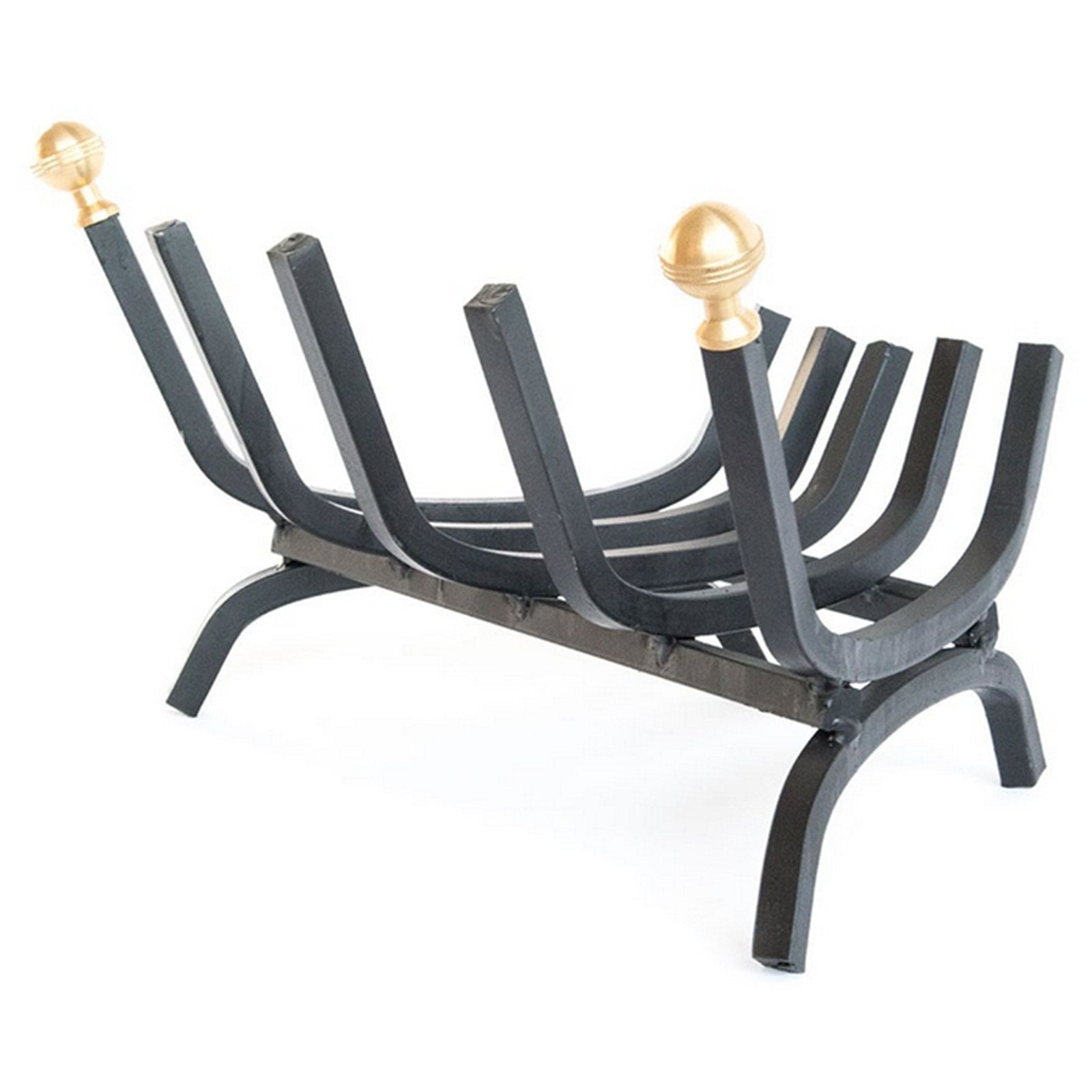 Brucialegna Piccolo In Ferro - 6 Barre Per Camini E Stufe, 26x21x13.5cm - Foto 6