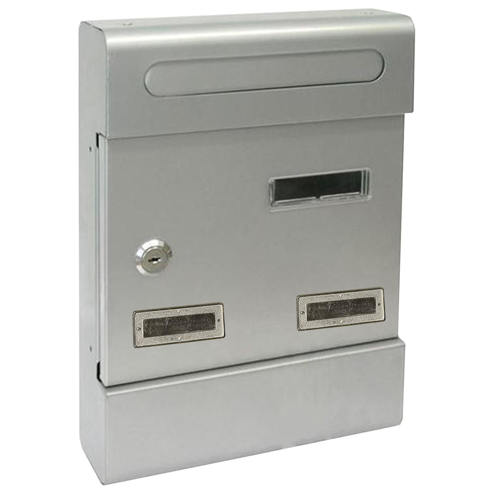 Cassetta postale, casellario condominiale componibile per esterno in acciaio Made in Italy