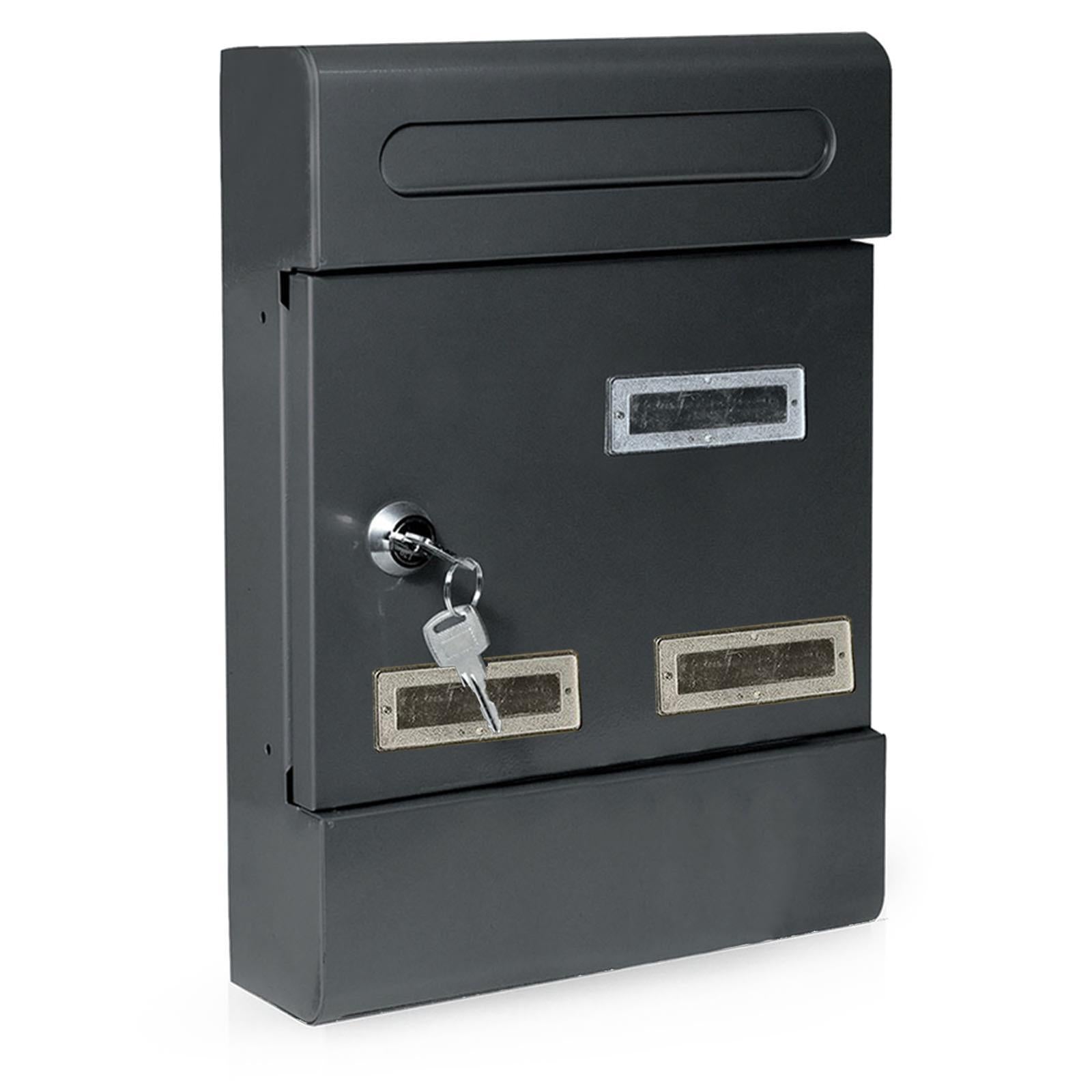 Cassetta postale, casellario condominiale componibile per esterno in acciaio Made in Italy