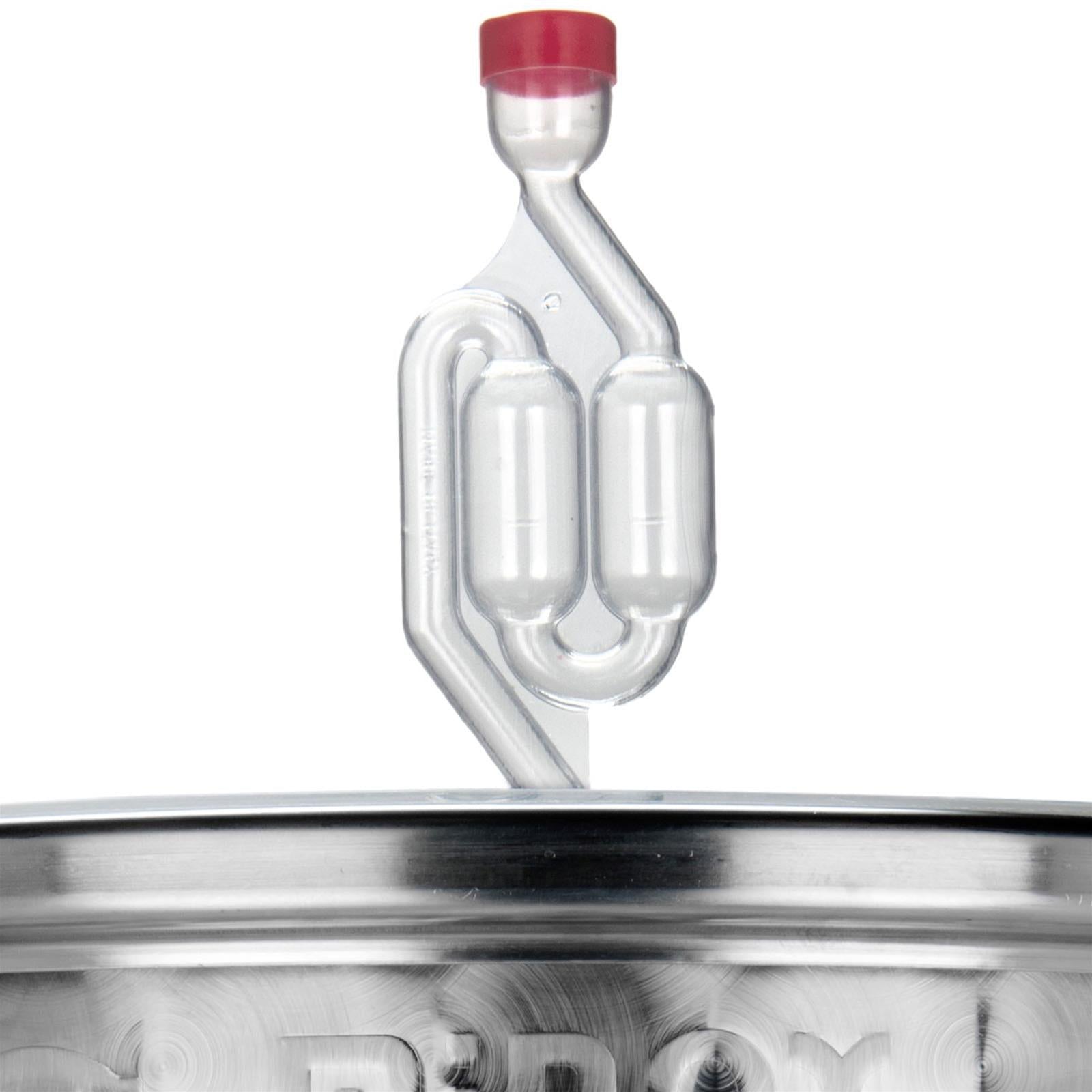 Fermentatore fondo piano inox professionale bollitore birra artigianale birre fermentatori (35 lt)