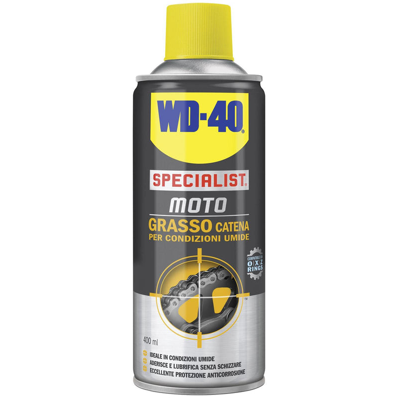 Wd-40 grasso catena moto spray ml 400 lubrificante catena lunga durata professionale