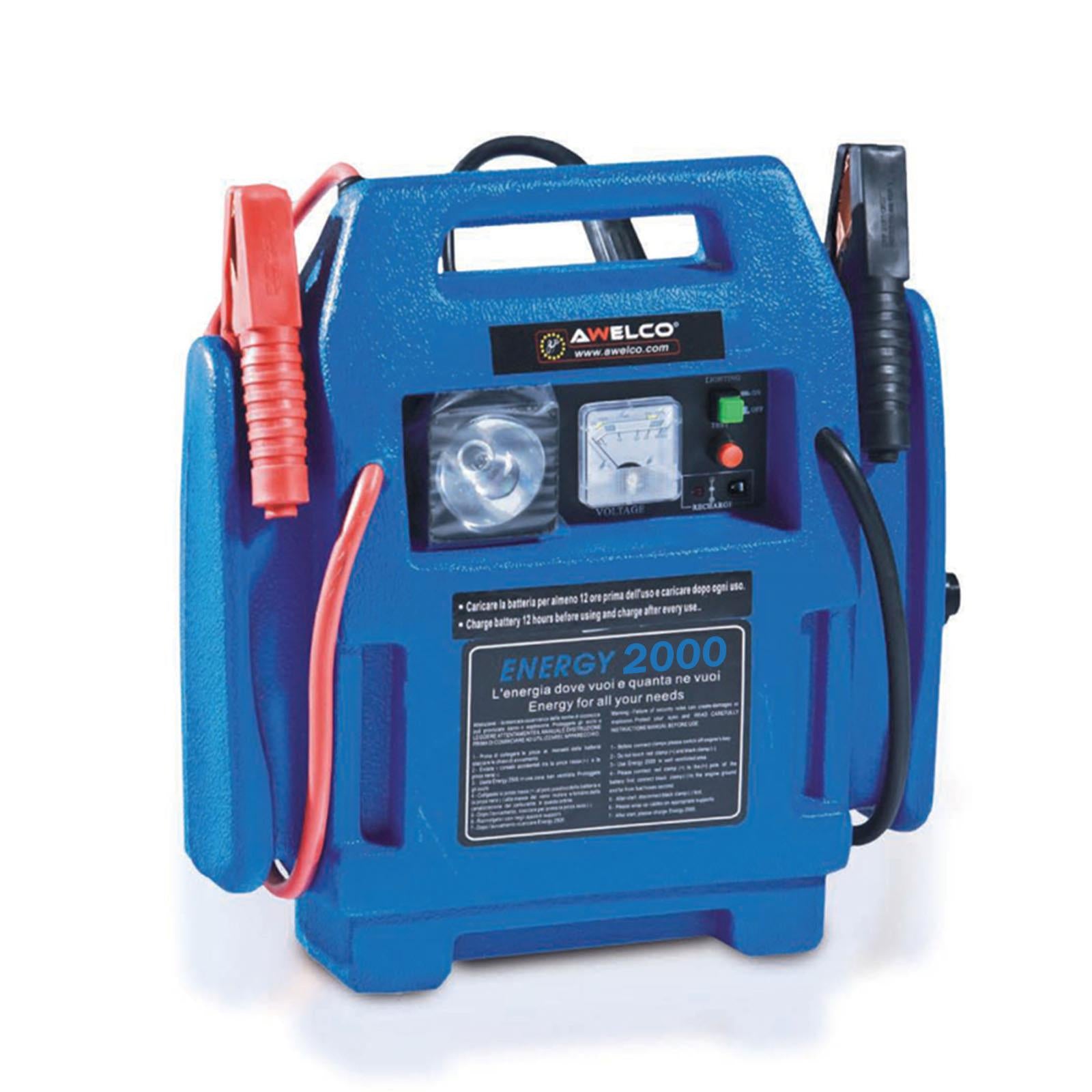 Avviatore portabile starter avviatori portabili a batteria 12 v auto moto 40 ah energy 2000