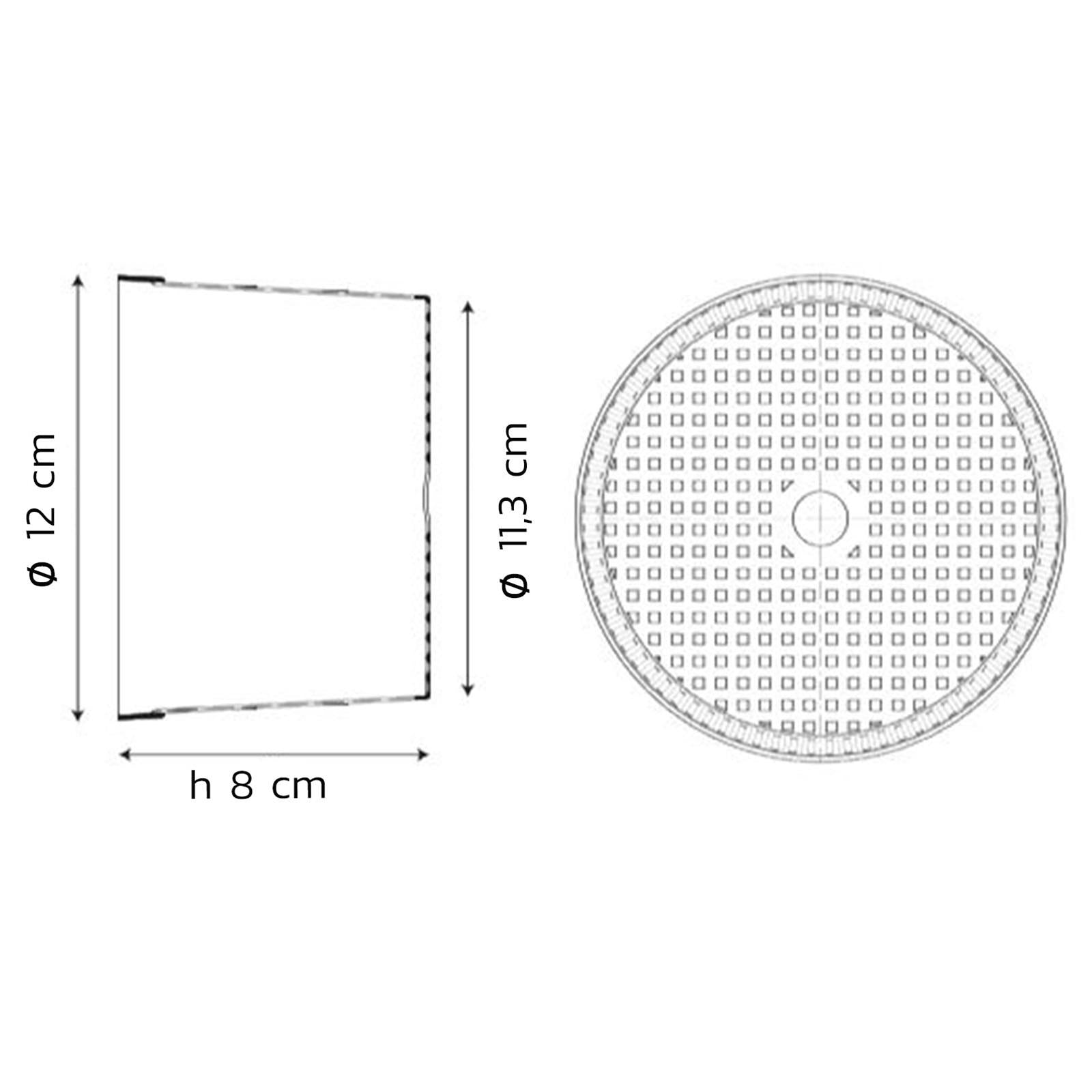 50 pz ricottiera fuscelle cacioricotta ricotta formaggi gr 500 fustella