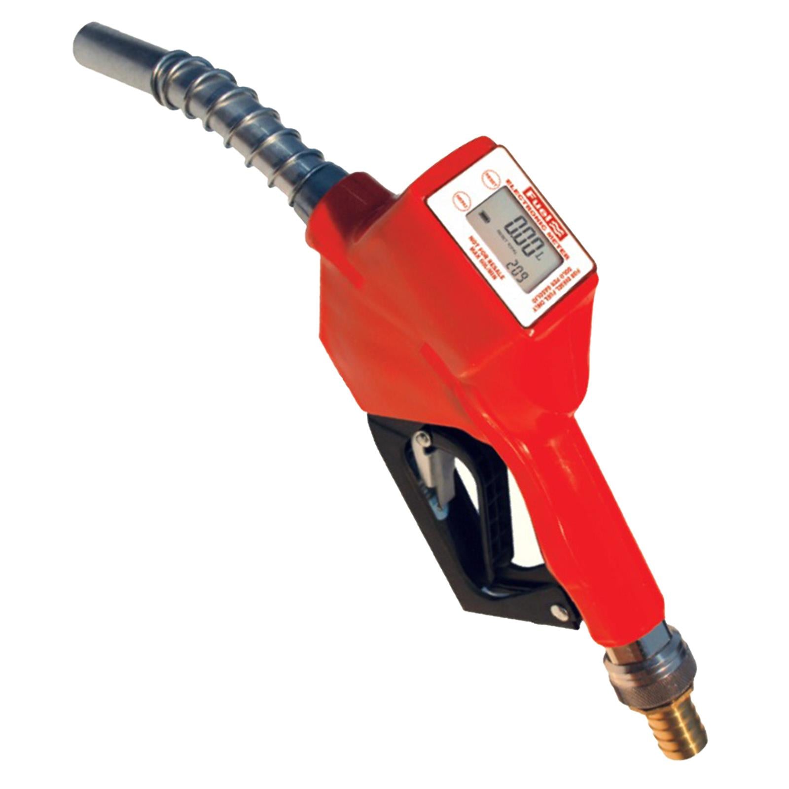 Pistola automatica con contalitri digitale gasolio carburante raccordo girevole 729/em/g