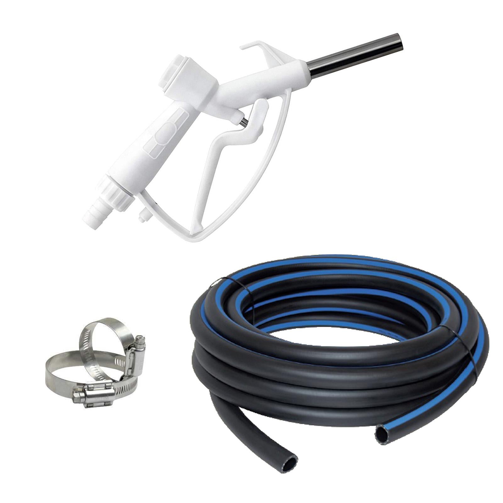 Pistola con 5 mt tubo per pompa urea adblue con portagomma 25 mm carburante 709/adblue/25