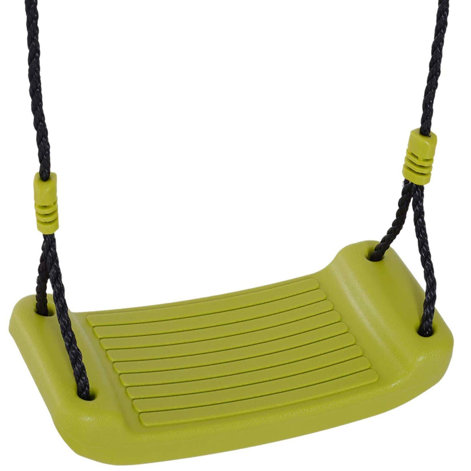 Altalena con struttura in metallo da giardino per bambini con seggiolino da esterno