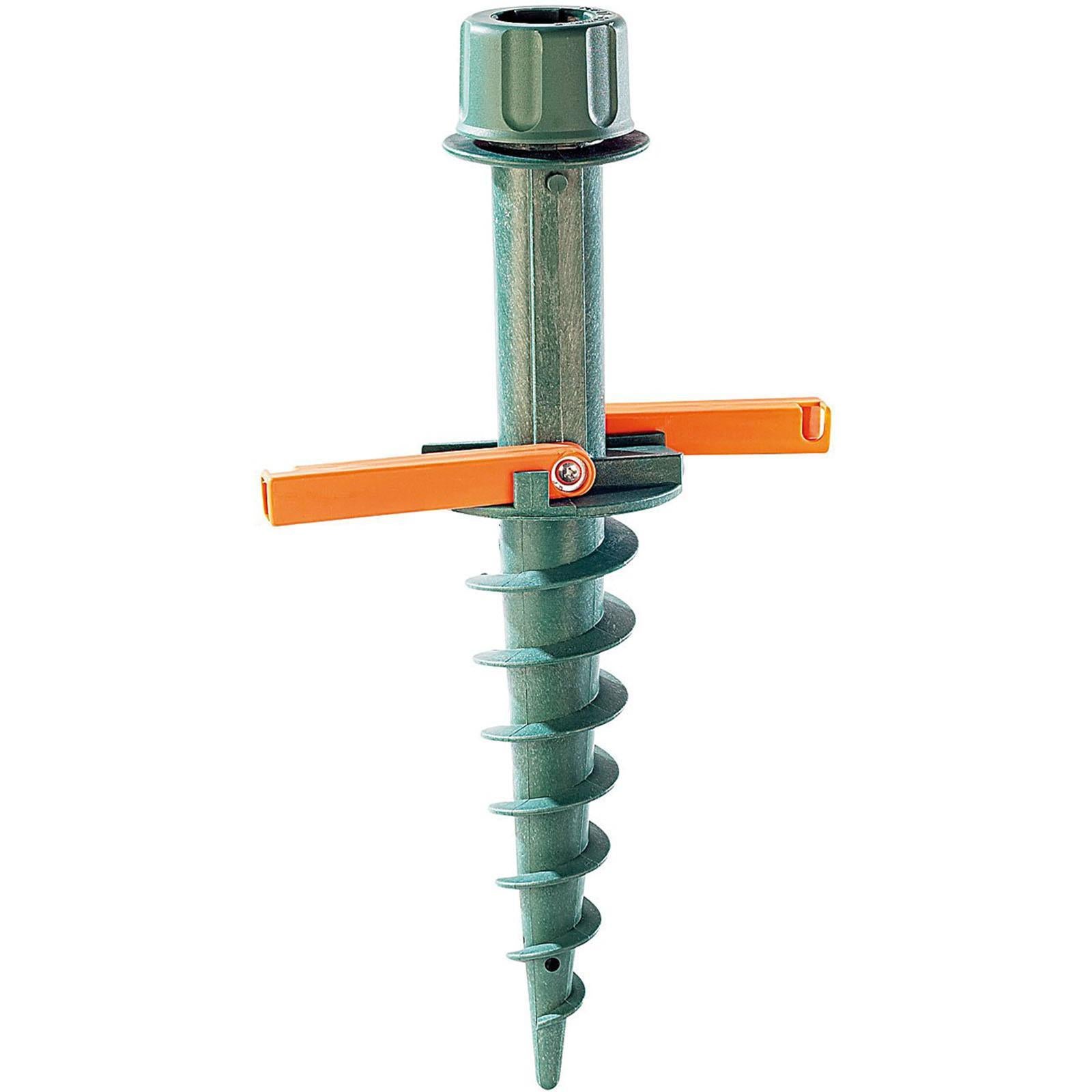 Porta ombrellone da mare a spirale, Trivella "Gigante" picchetto per sabbia