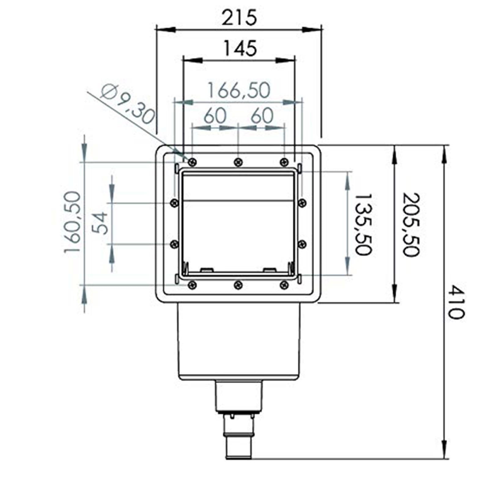 SKIMMER AR100 PER PISCINA RIGIDA GRE DA MURO PARETE COMPLETO VALVOLA RITORNO