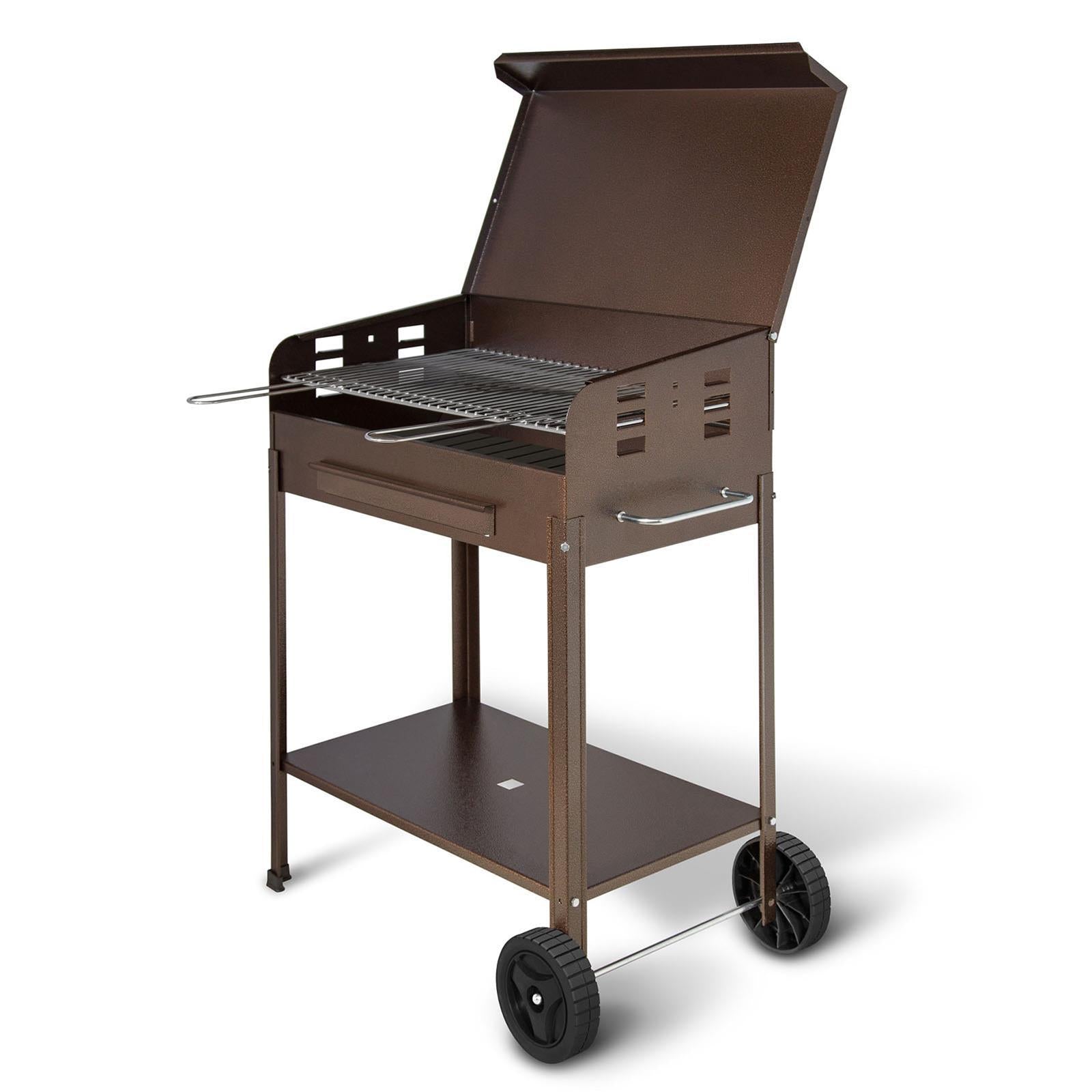 BARBECUE BBQ FORNELLO BRACE CARBONE GRIGLIA FONACELLA FORNACETTA 40 X 50 CM