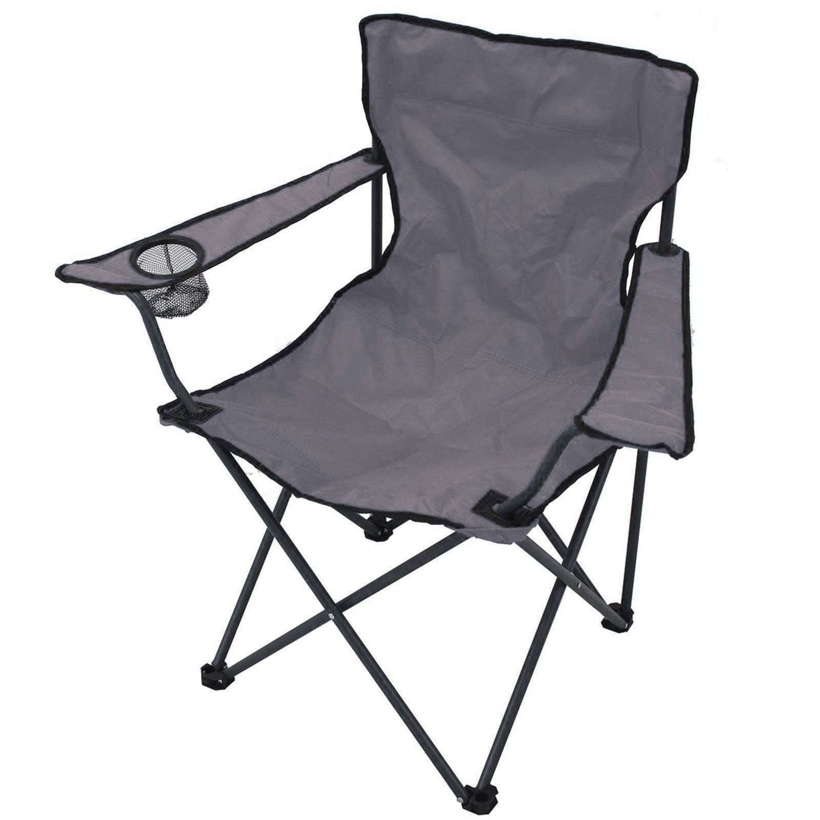 Poltrona da campeggio con chiusura ad ombrello "Giada" spiaggina in acciaio per mare e Balcone