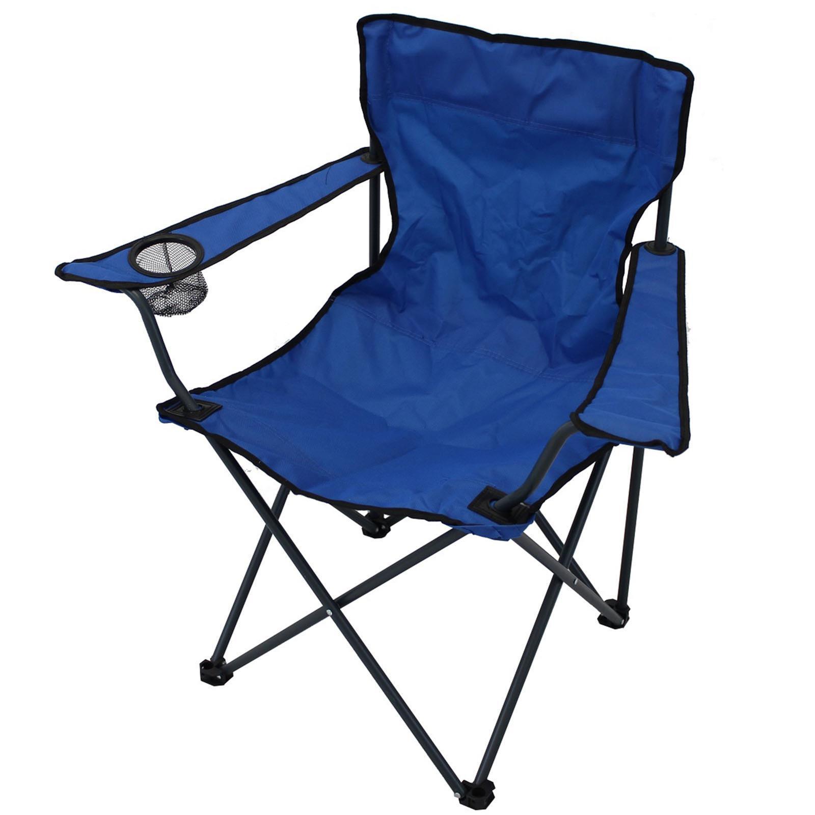 Poltrona da campeggio con chiusura ad ombrello "Giada" spiaggina in acciaio per mare e Balcone