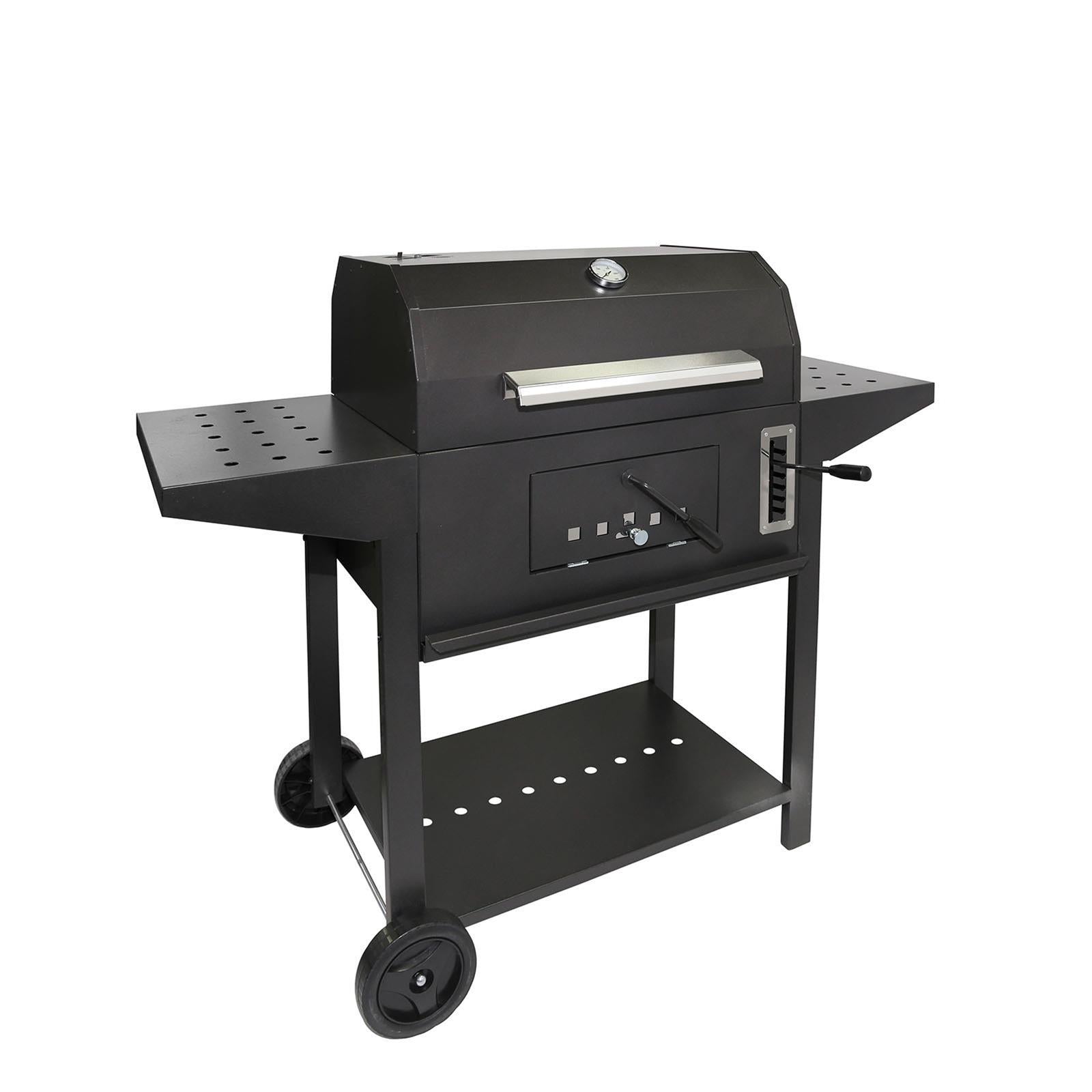 BARBECUE A CARBONE TESEO 127 X 70 BBQ FORNELLO BRACE GRIGLIA MOBILE FONACELLA FORNACETTA