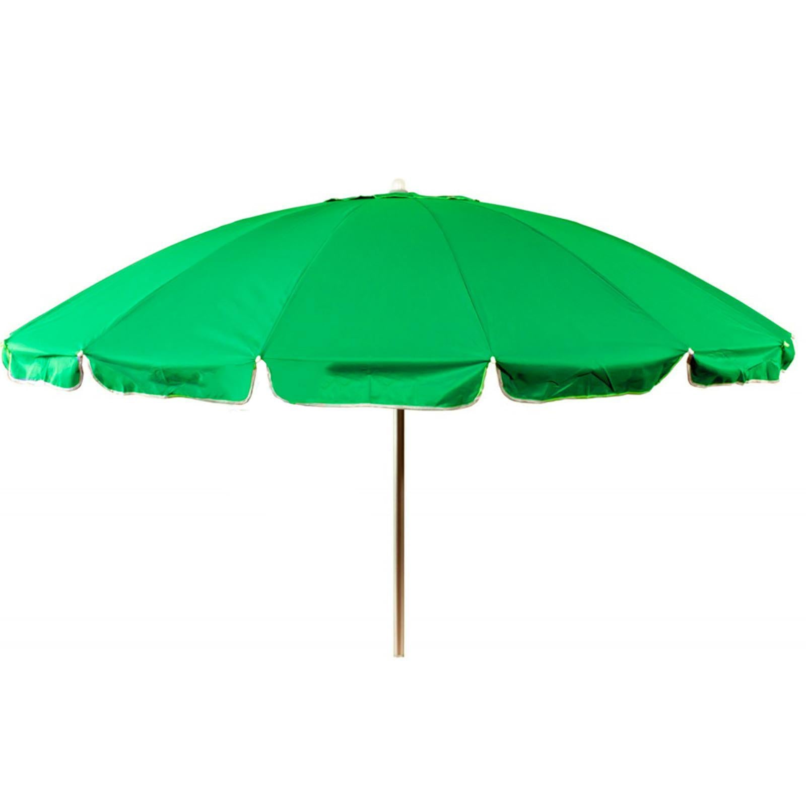 Ombrellone da mare con aste in fibra di vetro palo in alluminio orientabile