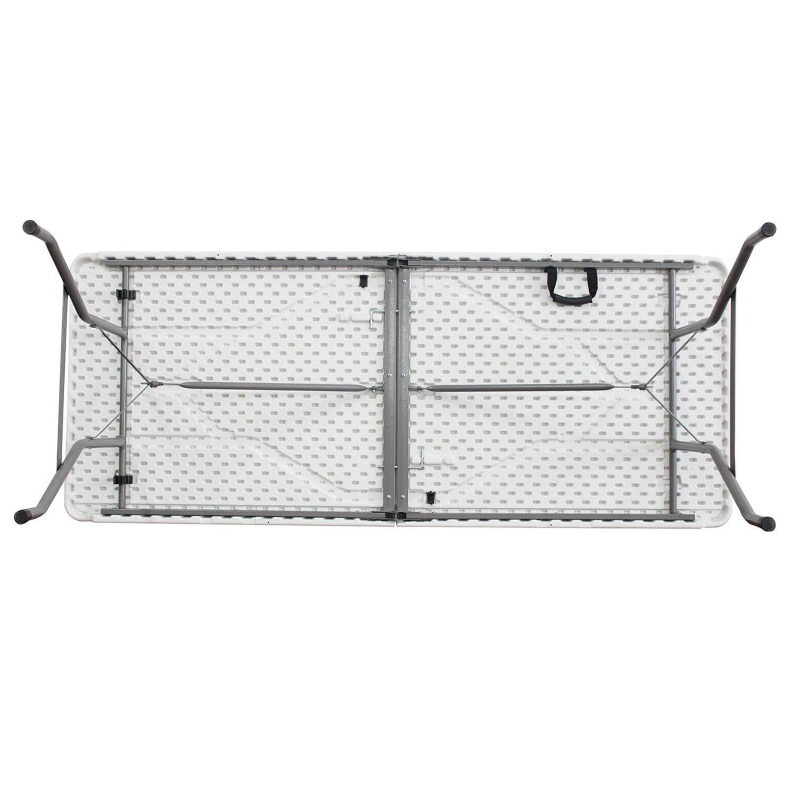 Tavolo pieghevole catering campeggio 180 cm richiudibile portatile mare spiaggia camping