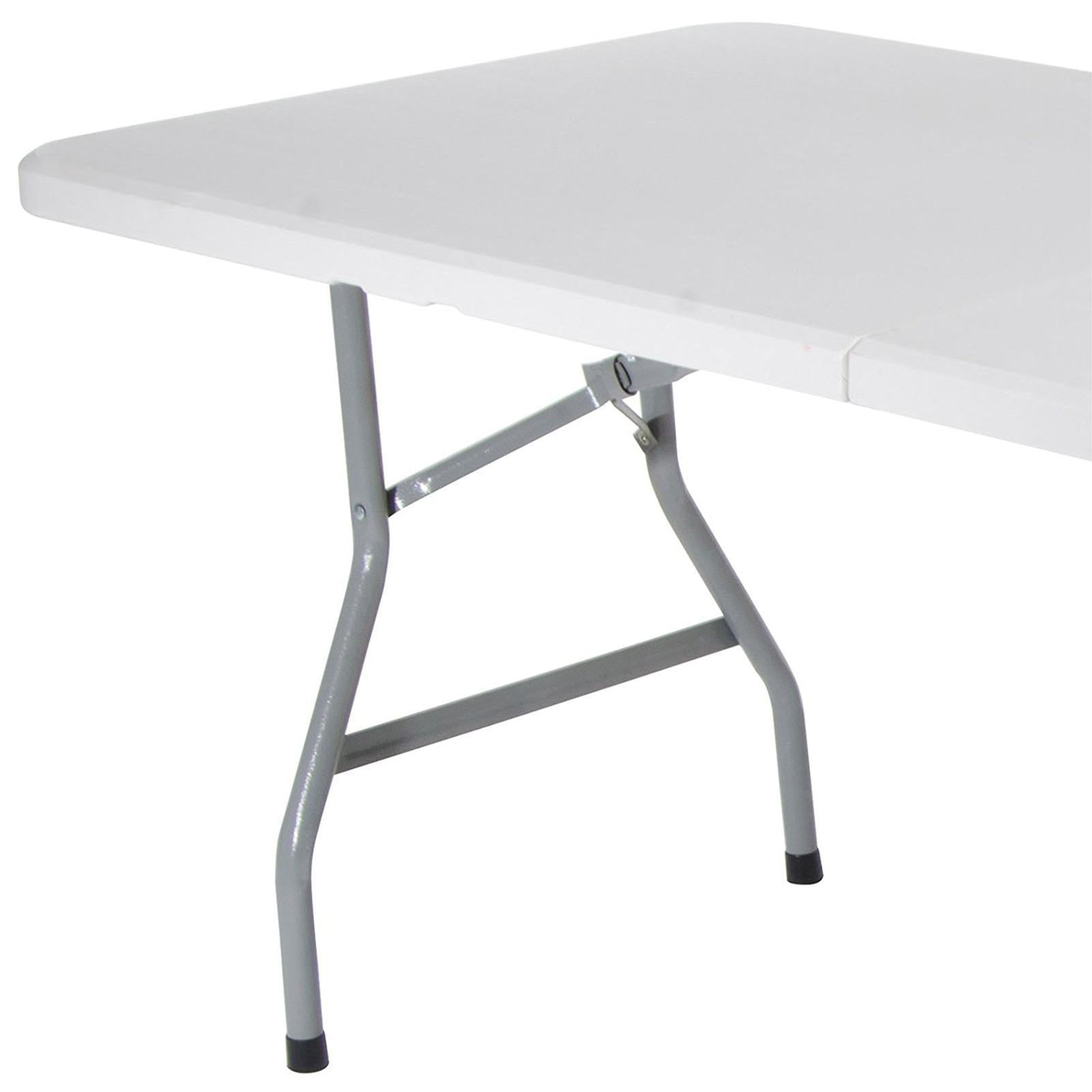 Tavolo pieghevole catering campeggio 180 cm richiudibile portatile mare spiaggia camping