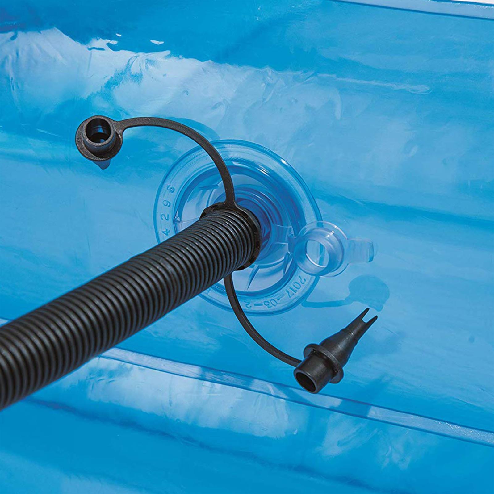 PISCINA GONFIABILE RETTANGOLARE 269 X 175 CM DA GIARDINO BALCONE VERANDA BAMBINI