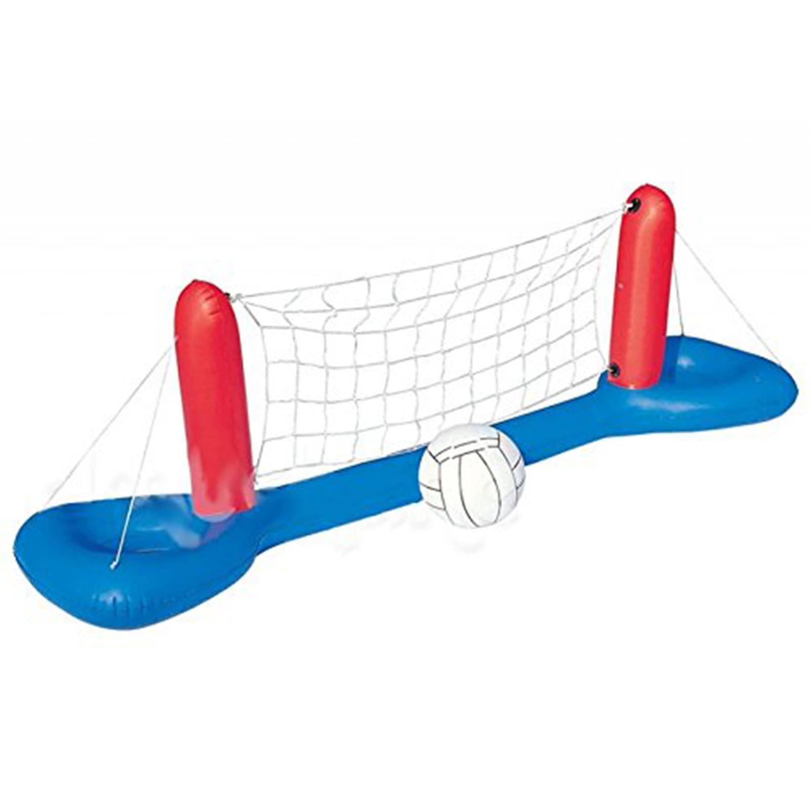 SET RETE VOLLEY GONFIABILE PER PISCINA 244 X 64 CM PISCINE GIOCHI PALLAVOLO