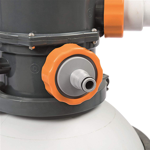 Pompa di filtraggio a sabbia per piscine fuori terra depuratore a pressione da 7571 lt/h