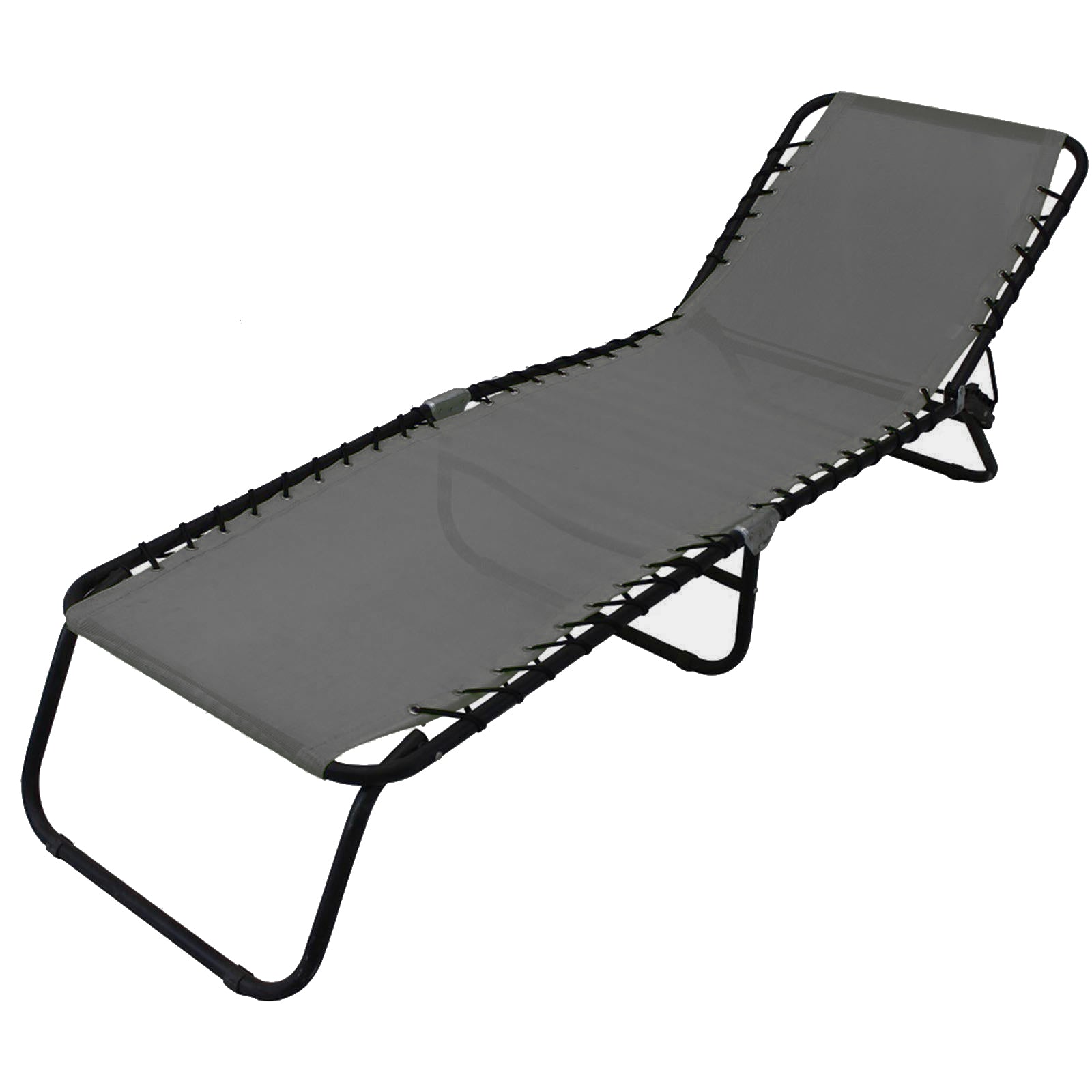 Lettino prendisole pieghevole "Pantelleria" in textilene da spiaggia e balcone