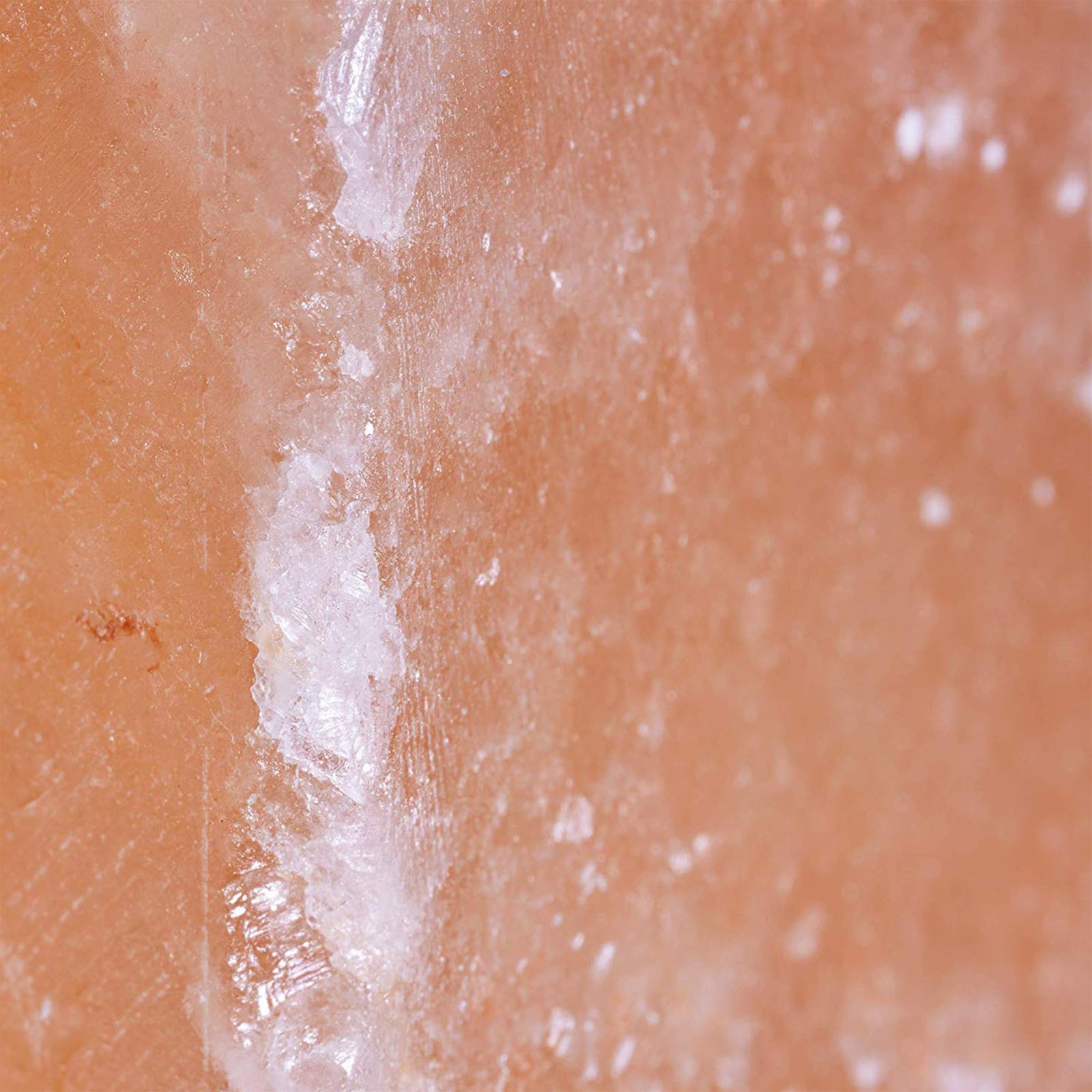 KG 1 PIETRA SALINA PER GRIGLIARE BARBECUE BBQ SALE HIMALAYA 20X10 CM ROSA