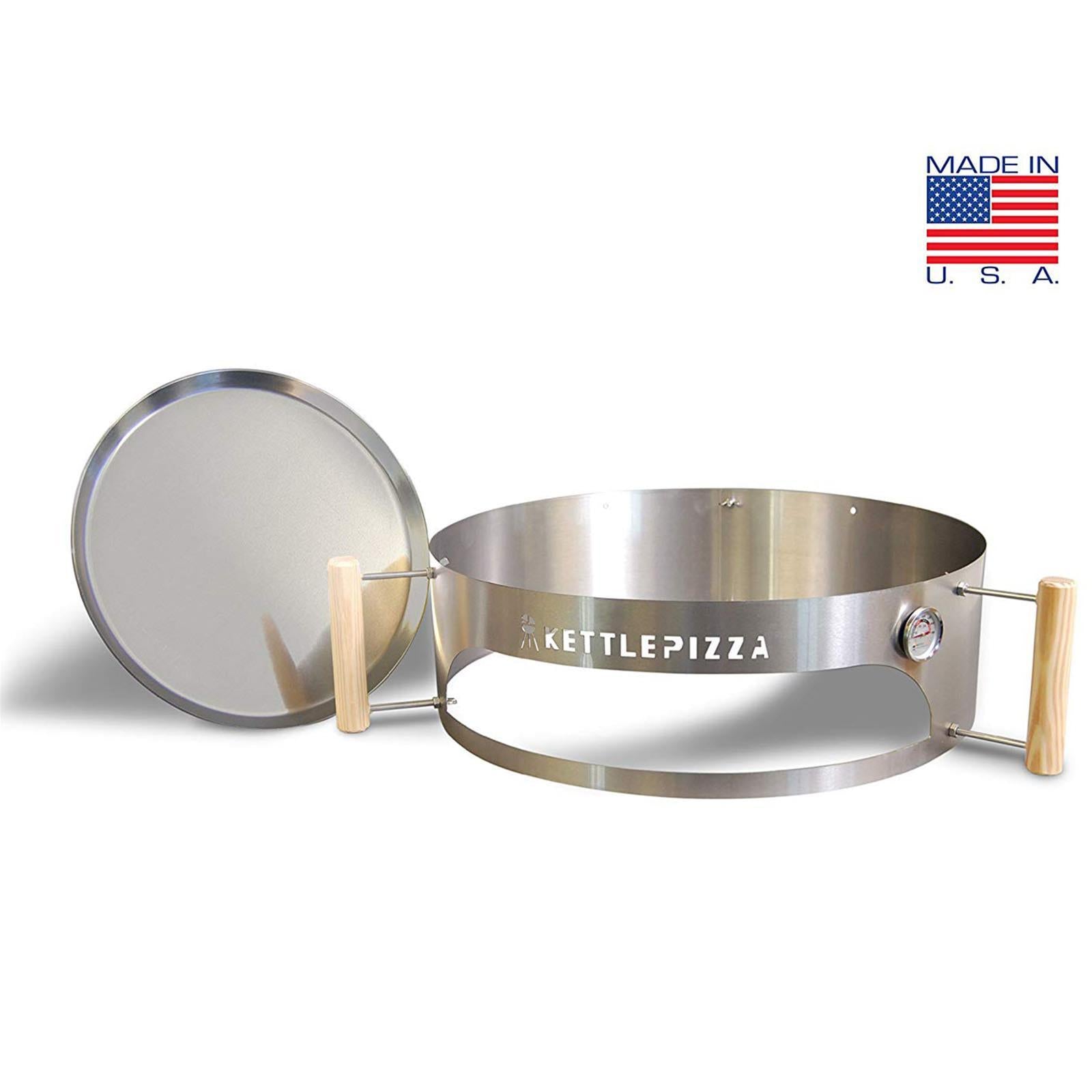 KETTLE PIZZA BASIC KIT DI TRASFORMAZIONE BARBECUE IN FORNO PER PIZZA 47/57 CM