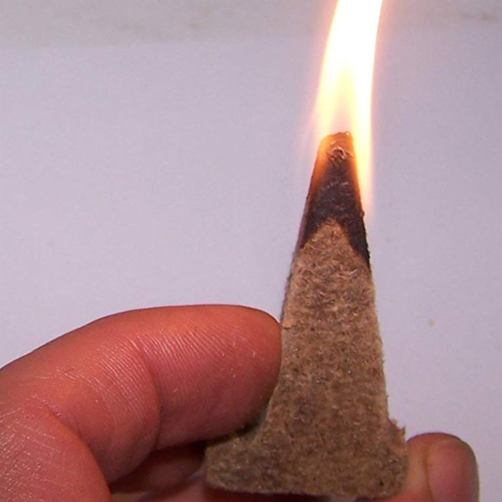 PZ 20 ACCENDI FUOCO DIAVOLINA ISTANTANEO CON TESTA FIAMMIFERO ECOLOGICO