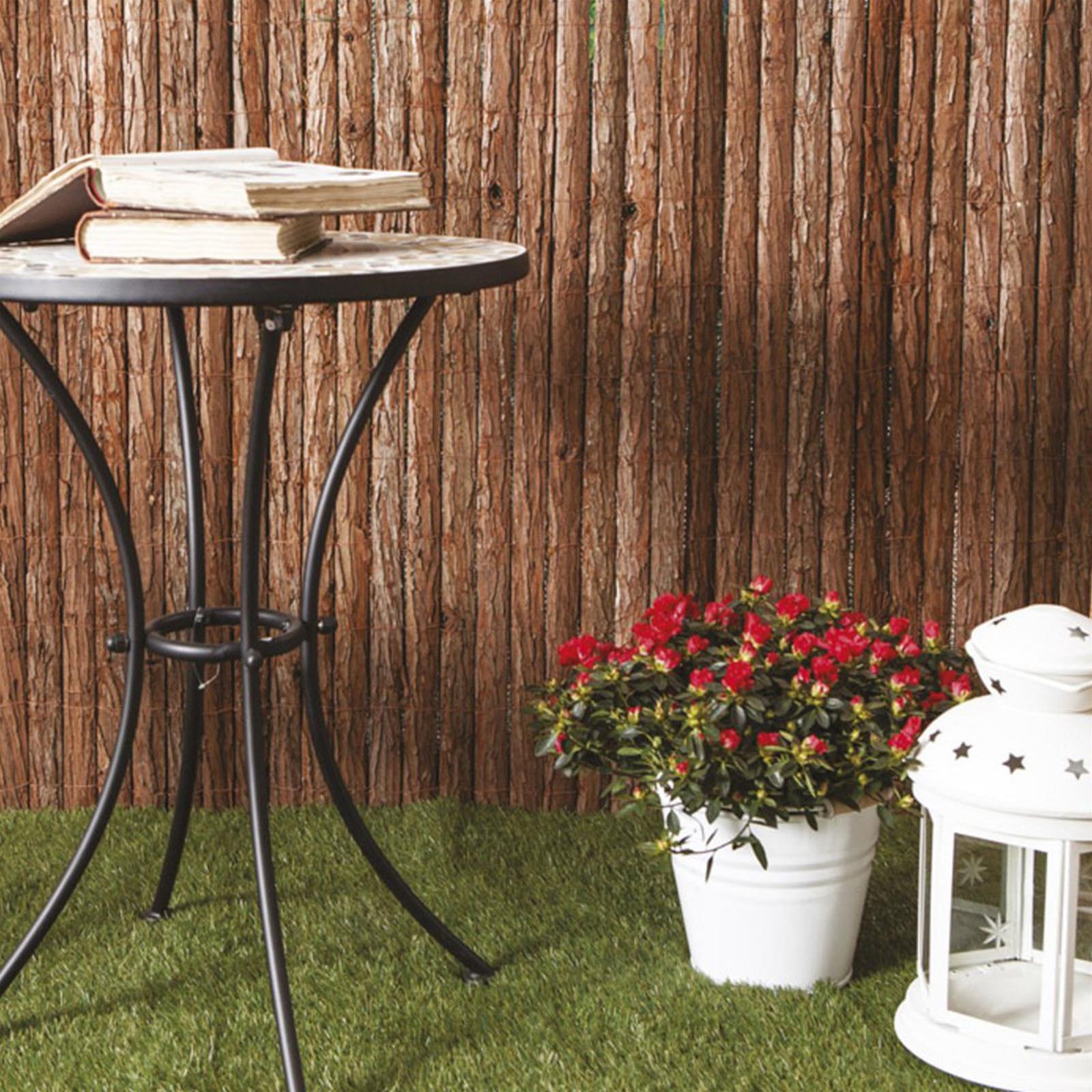 ARELLA WOOD NATURALE IN CORTECCIA DI PINO EFFETTO LEGNO 1,5 X 3 RECINZIONI