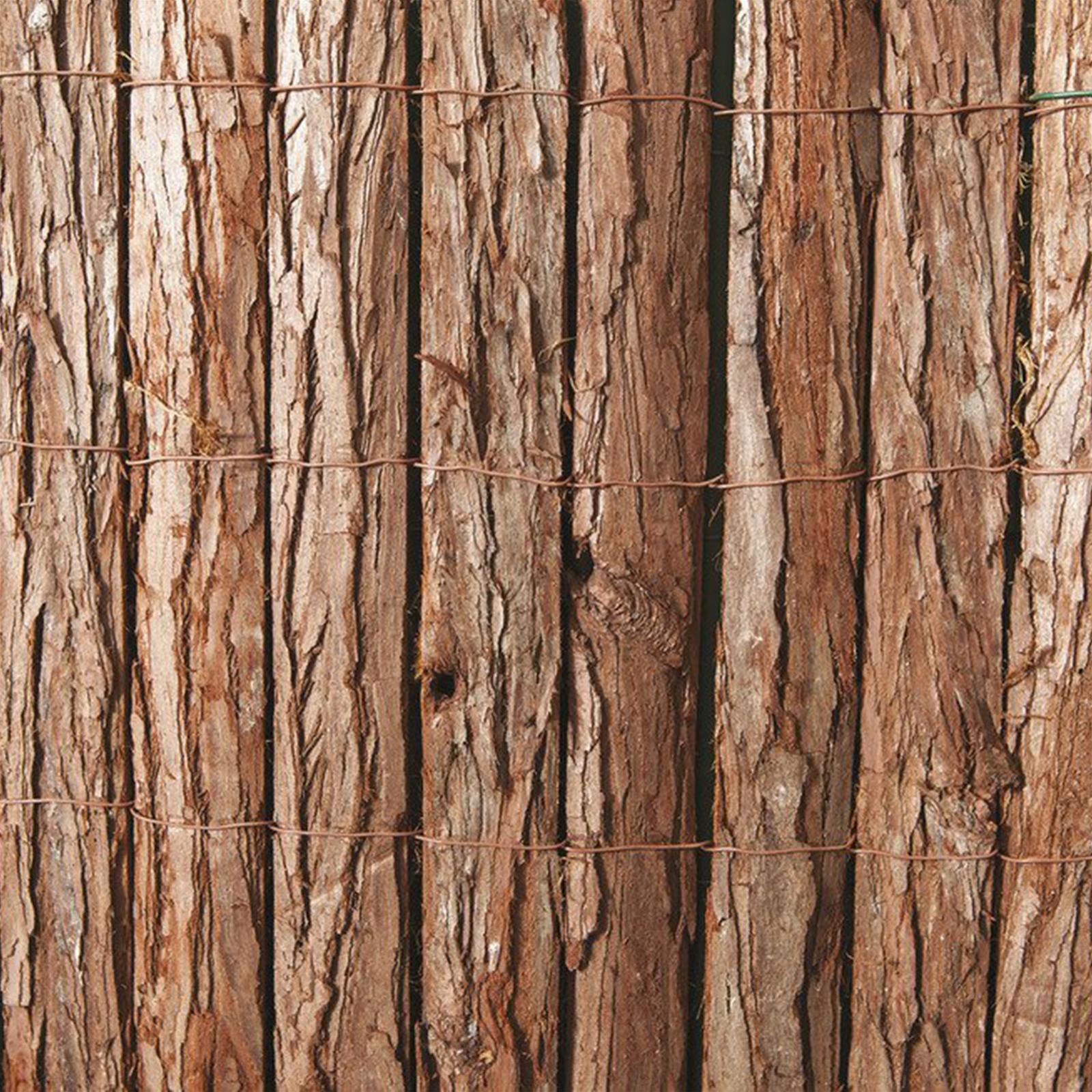 ARELLA WOOD NATURALE IN CORTECCIA DI PINO EFFETTO LEGNO 1,5 X 3 RECINZIONI
