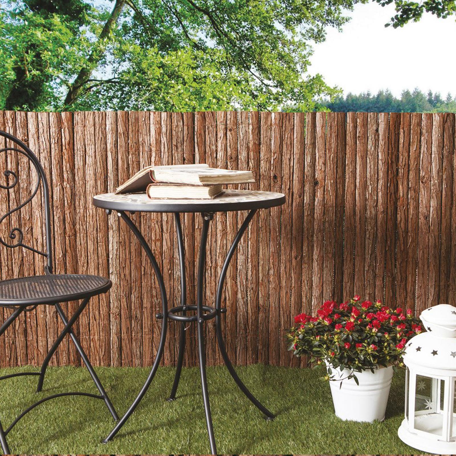 ARELLA WOOD NATURALE IN CORTECCIA DI PINO EFFETTO LEGNO 1,5 X 3 RECINZIONI