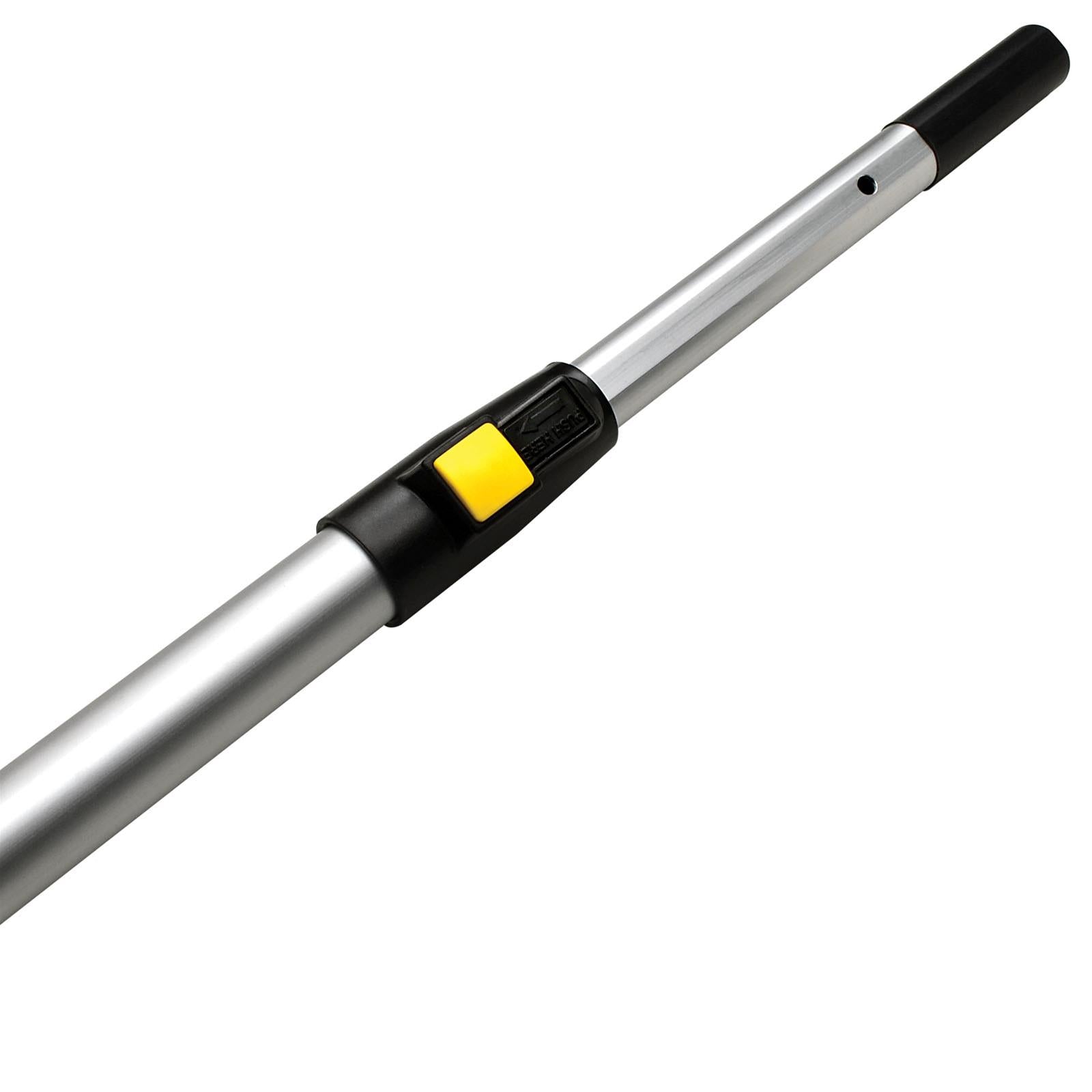 Asta telescopica 3 mt in alluminio con bloccaggio a molla ø 25 mm per segaccio