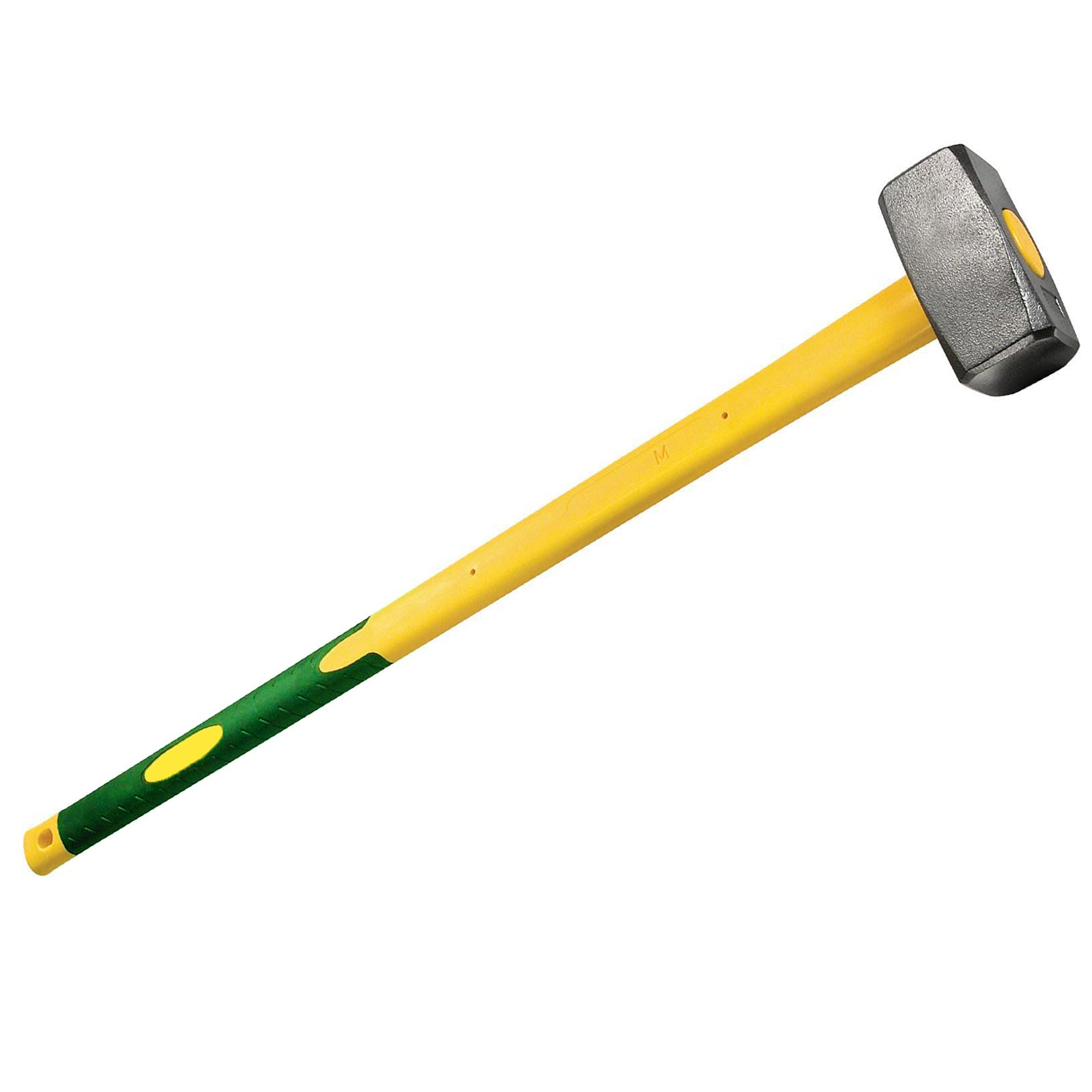 Mazza spaccapietre a coppia "Rinaldi" con manico in fibra di vetro e impugnatura in gomma