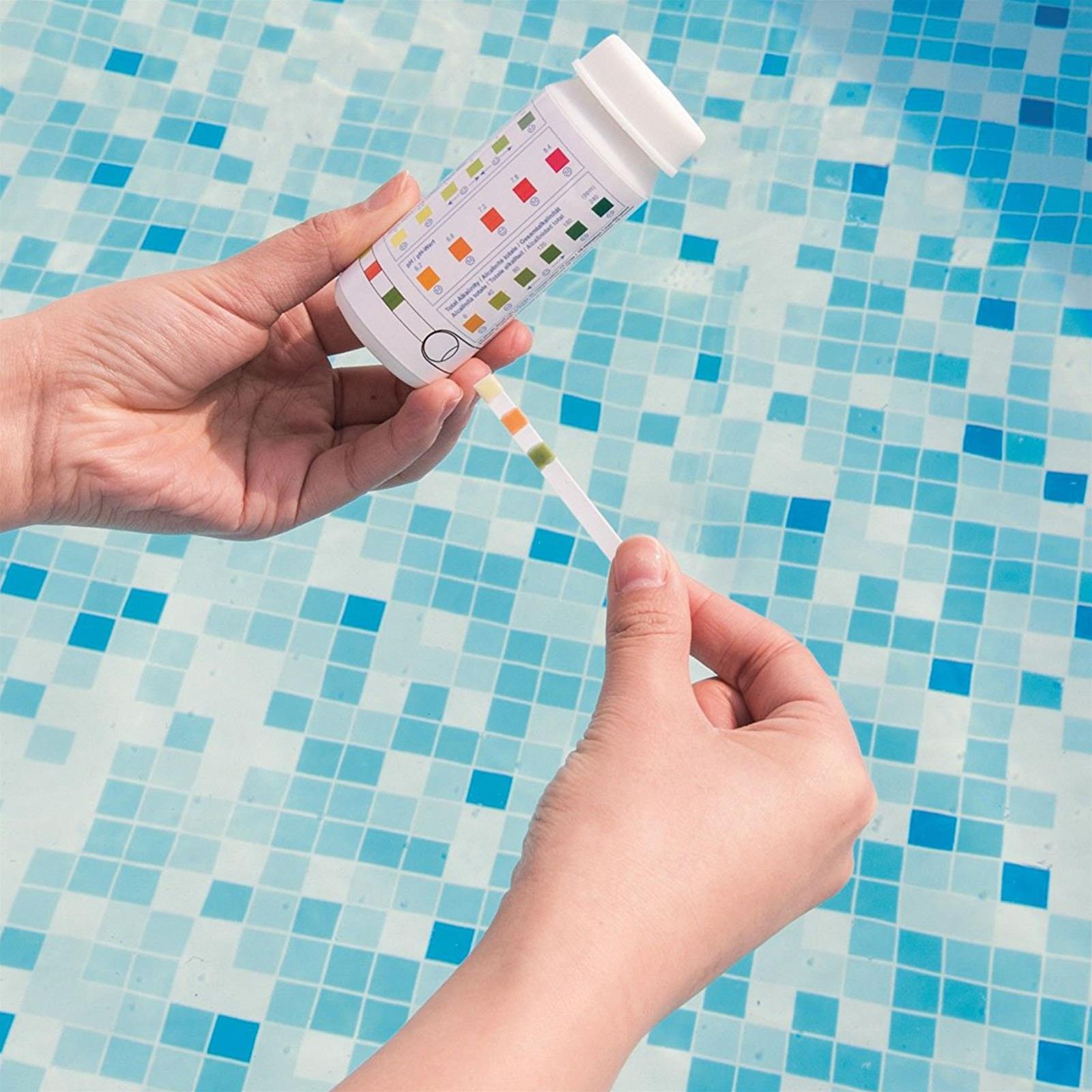 KIT MANUTENZIONE KG 1 TRIS PASTIGLIE ANTIALGHE CLORO PISCINA CON DISPENSER E TEST PISCINE