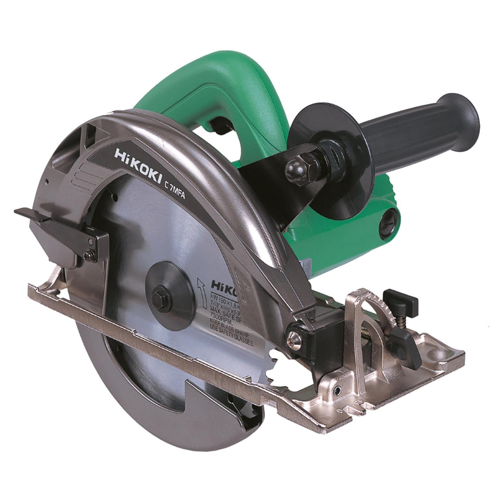 Sega seghetto circolare ad immersione per taglio legno hitachi hikoki c7mfa