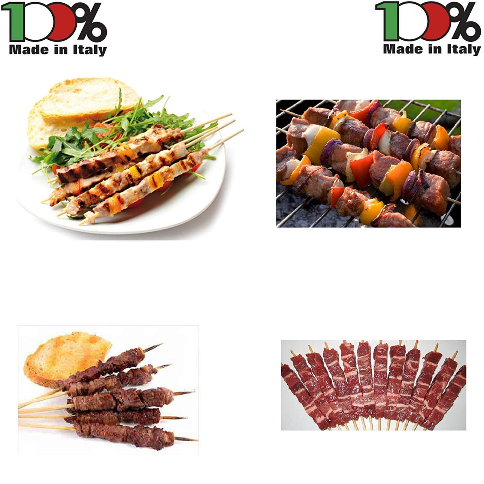 BARBECUE CUOCI ARROSTICINI BBQ FORNACELLA 40 CM SPIEDINI DI CARNE E PESCE