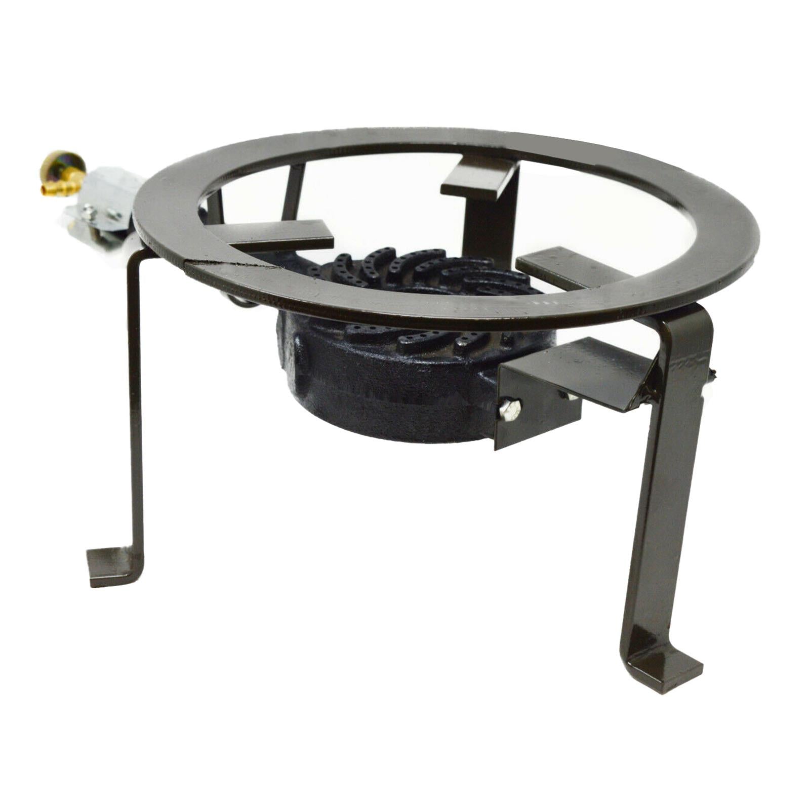 Fornellone a gas 3 piedi per passata di pomodoro telaio in metallo ø 30 cm 1041/30