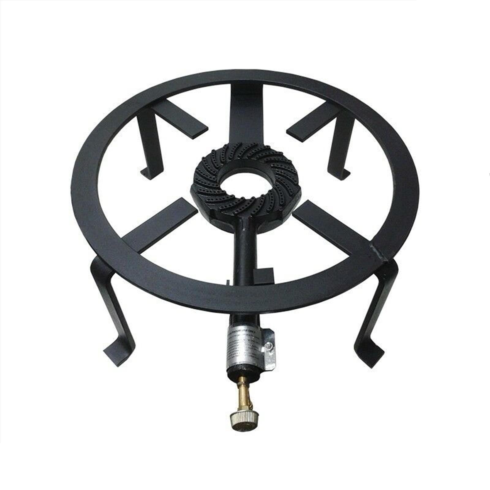 Fornellone a gas 4 piedi per passata di pomodoro telaio in metallo ø 50 cm 1041/50