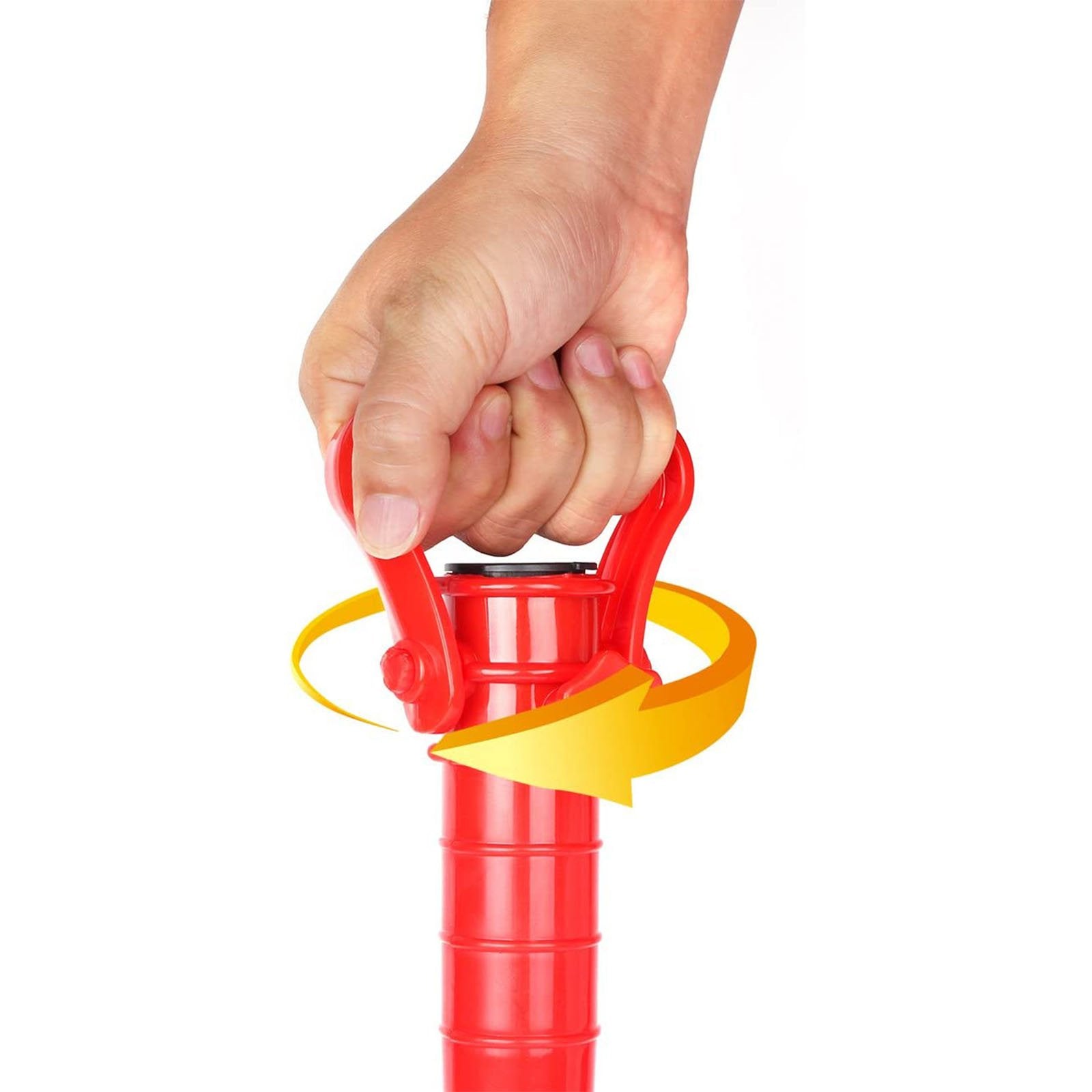 Picchetto porta ombrellone con punta a trivella, modello universale h 39 cm per mare e campeggio