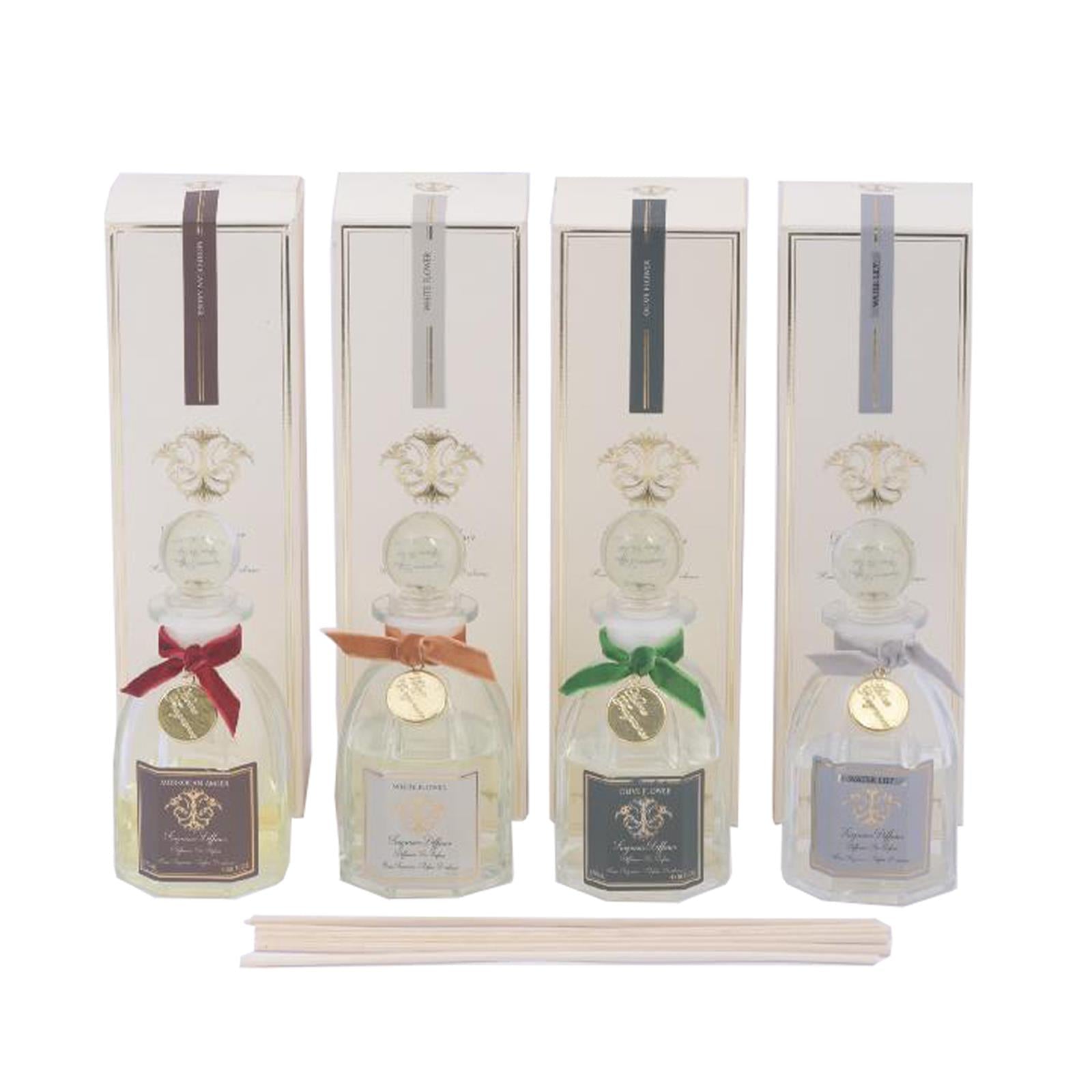 PROFUMATORE DIFFUSORE DI ESSENZE OLI ESSENZIALI AROMI FRAGRANZE PER AMBIENTI 120ML CON BASTONCINI