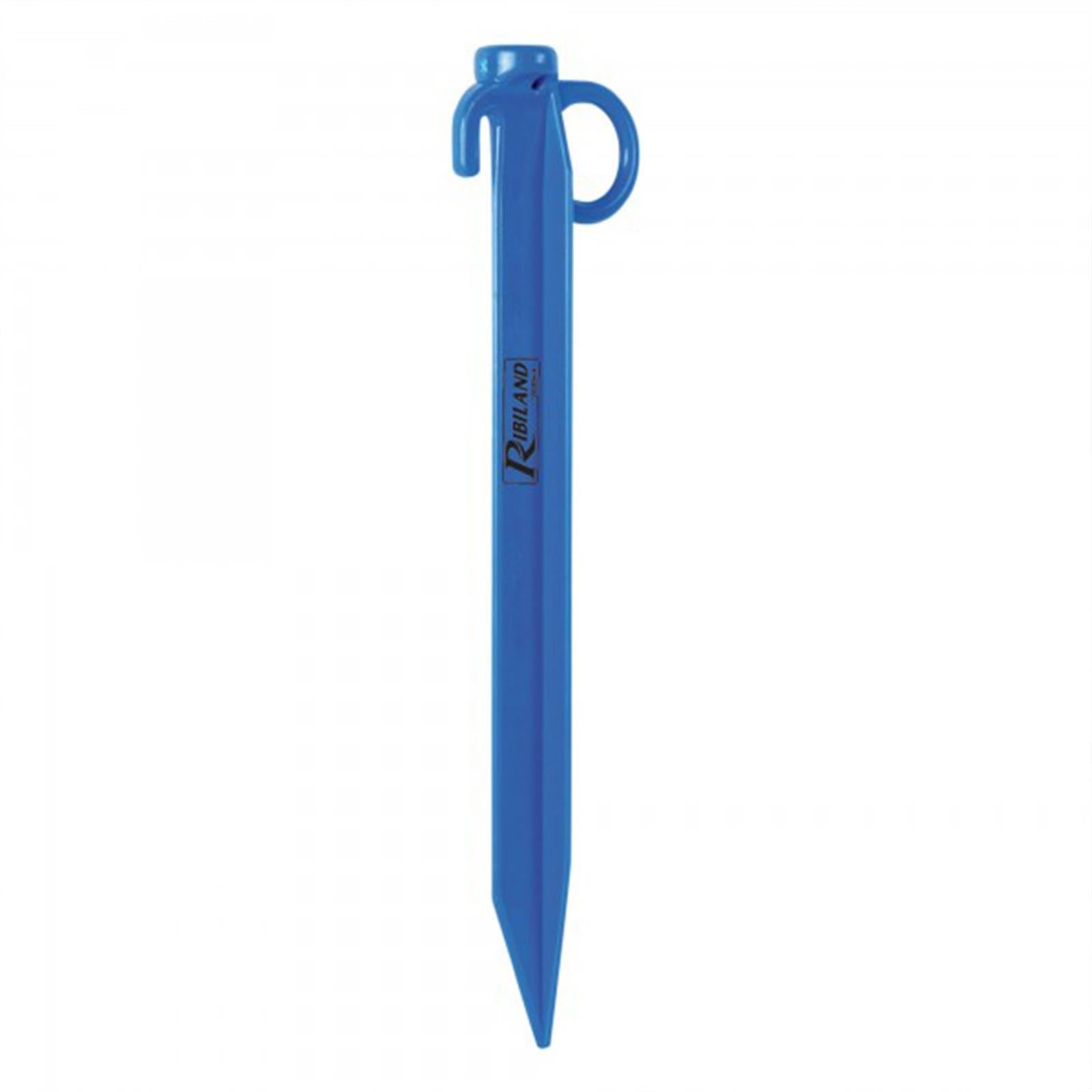 Set 4 picchetti con occhiello per teloni e coperture 24 cm da campeggio e spiaggia