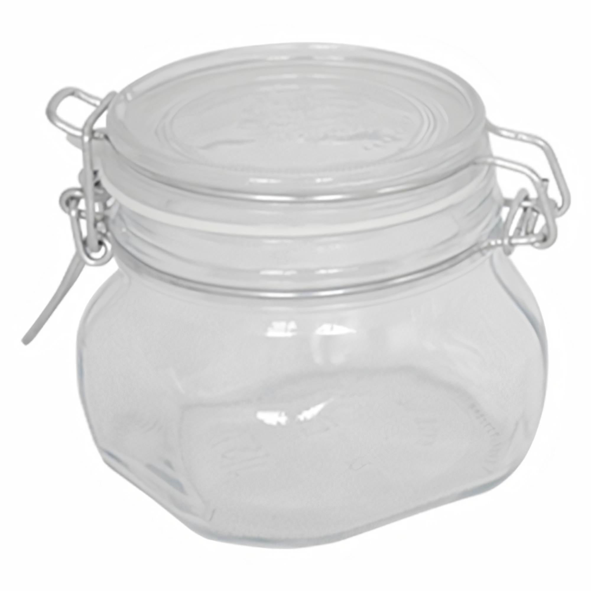 Vaso in vetro per conserve alimenti con chiusura ermetica "Fido" boccacci