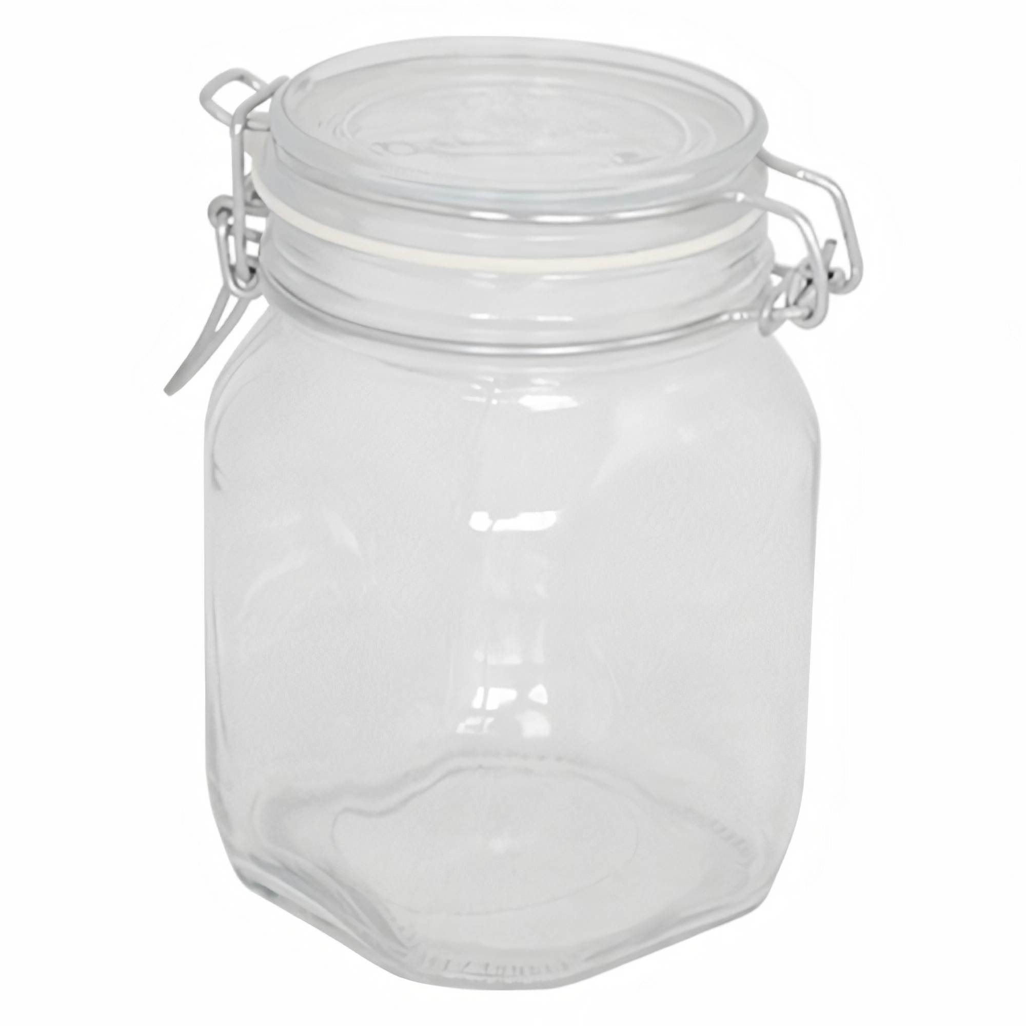 Vaso in vetro per conserve alimenti con chiusura ermetica "Fido" boccacci