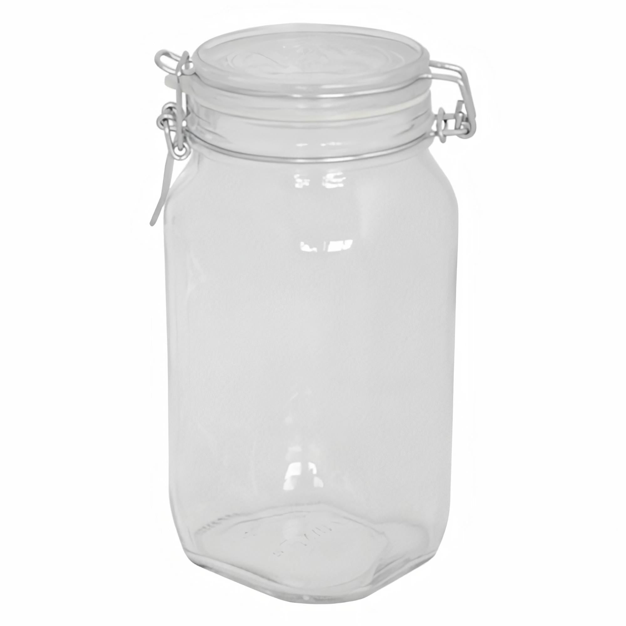 Vaso in vetro per conserve alimenti con chiusura ermetica "Fido" boccacci