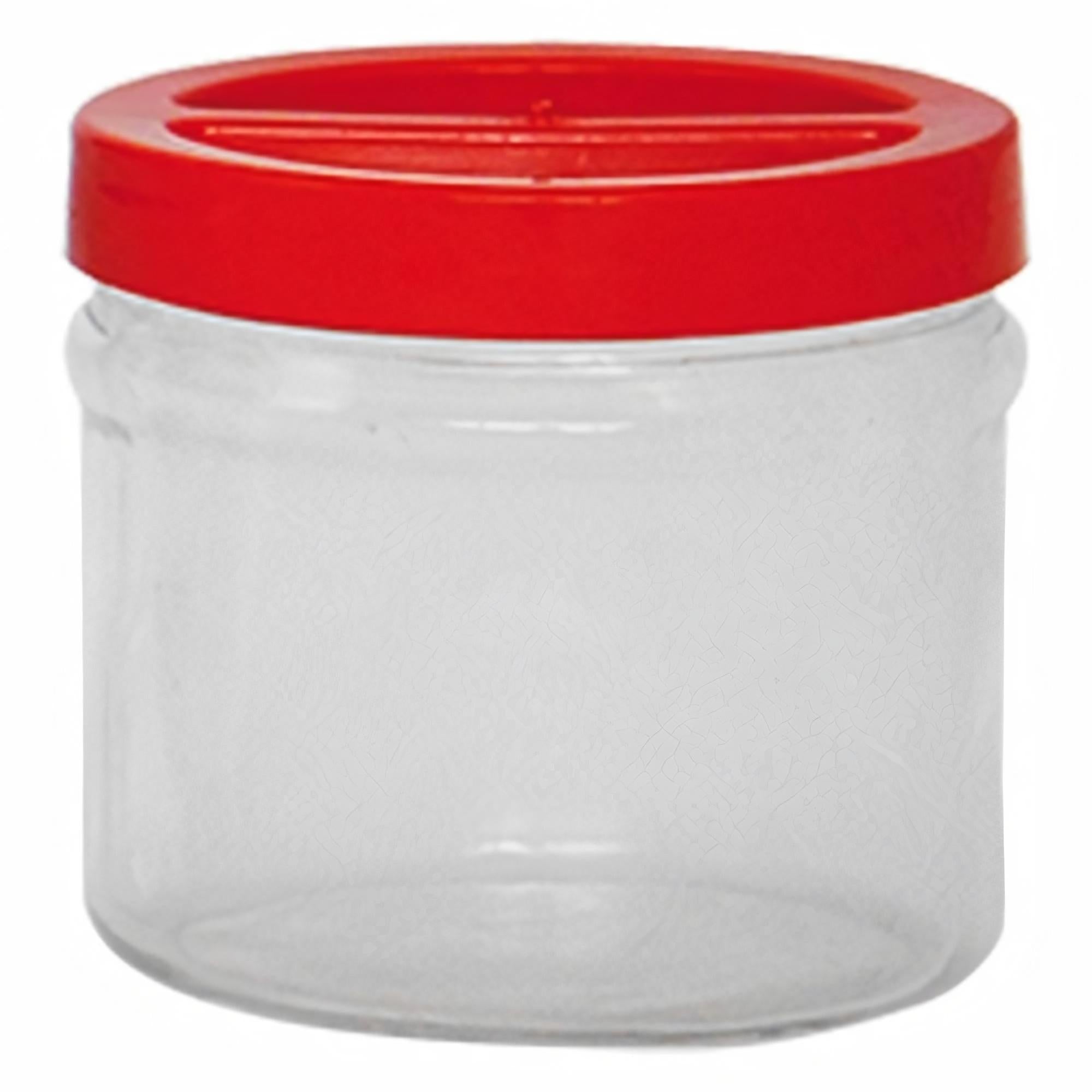 Vaso in vetro con tappo chiusura a vite "Ortes" per conserve e alimenti