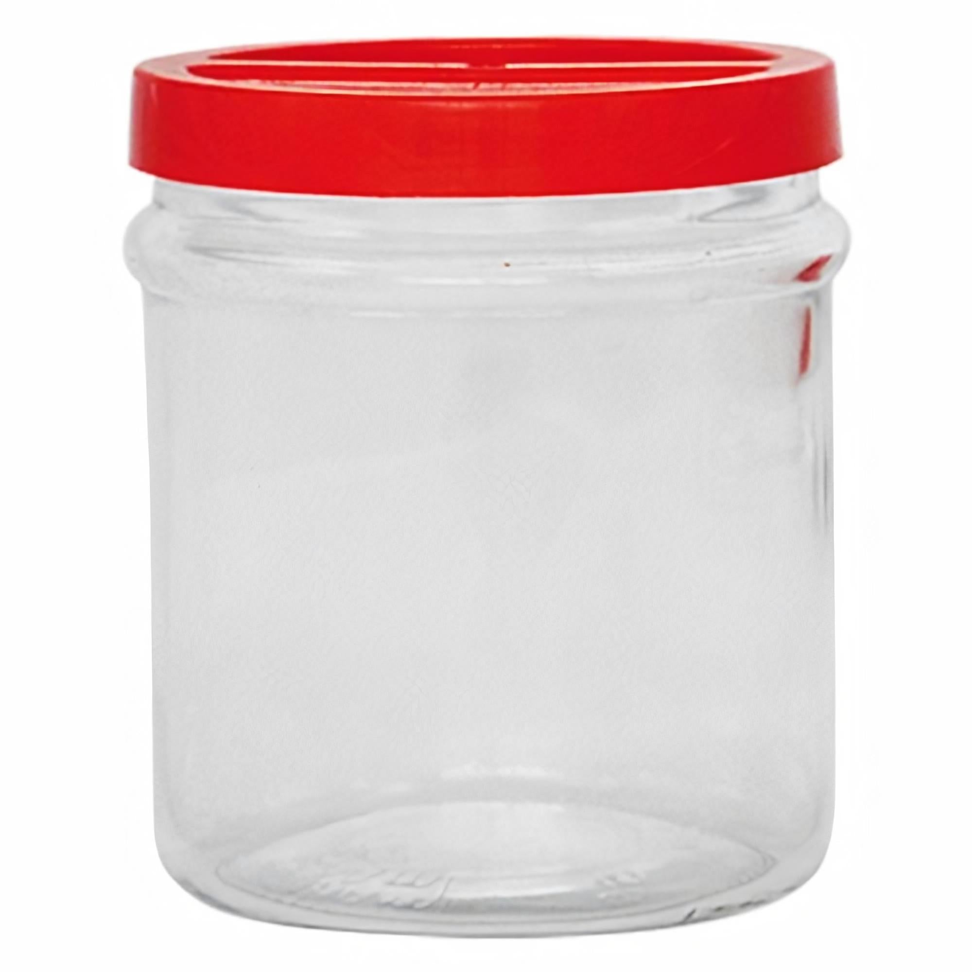 Vaso in vetro con tappo chiusura a vite "Ortes" per conserve e alimenti