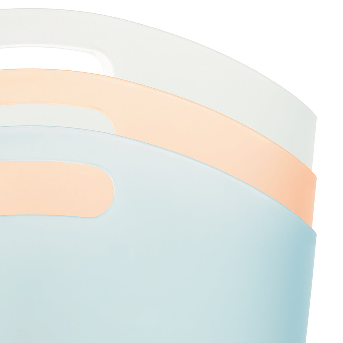 Contenitore multiuso in plastica PVC per riviste giornali e carte giallo