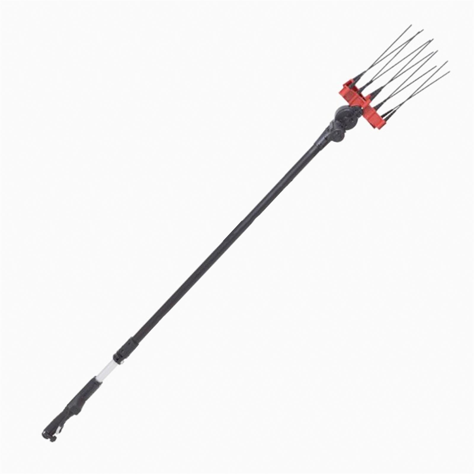 Abbacchiatore elettrico a batteria twist 2.0 plus 12 volt con asta telescopica cm 185/275