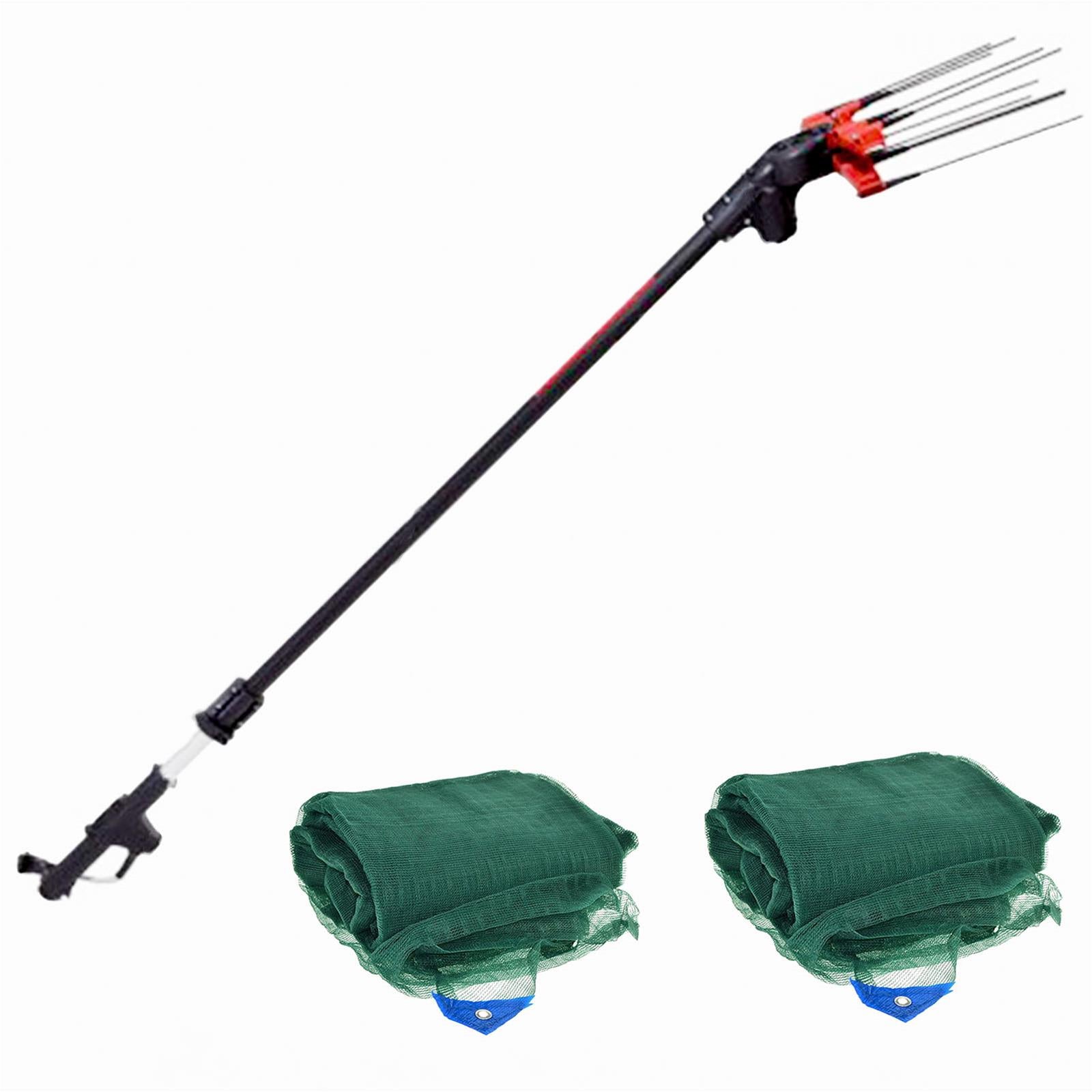 Abbacchiatore elettrico a batteria twist 2.0 plus 12 volt con asta telescopica cm 185/275