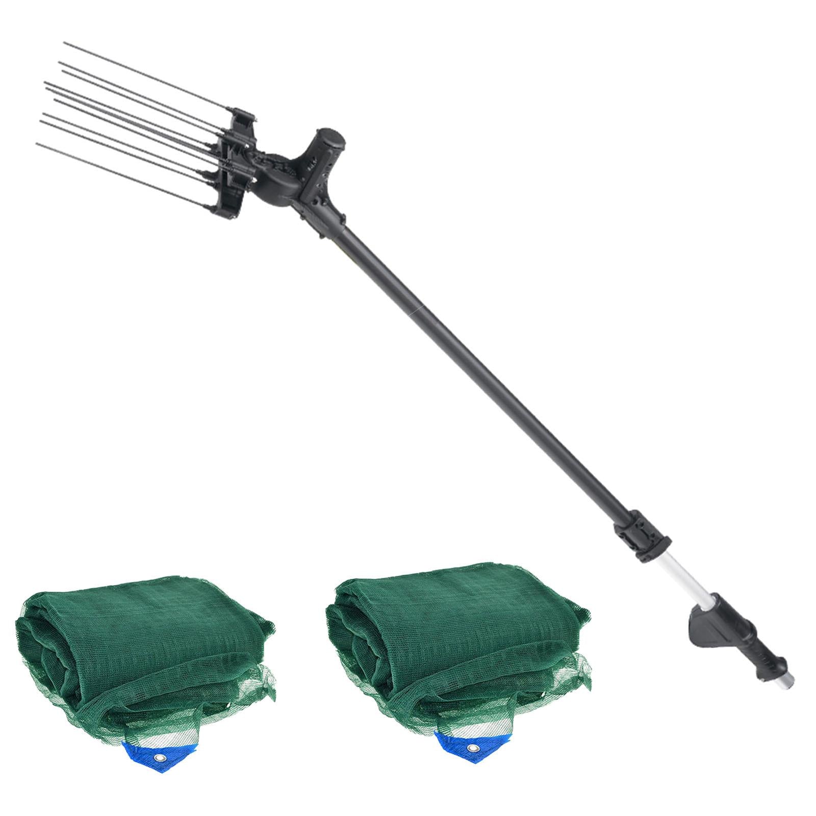 Abbacchiatore elettrico a batteria tandem 2.0 plus 13 volt con asta telescopica cm 185/275