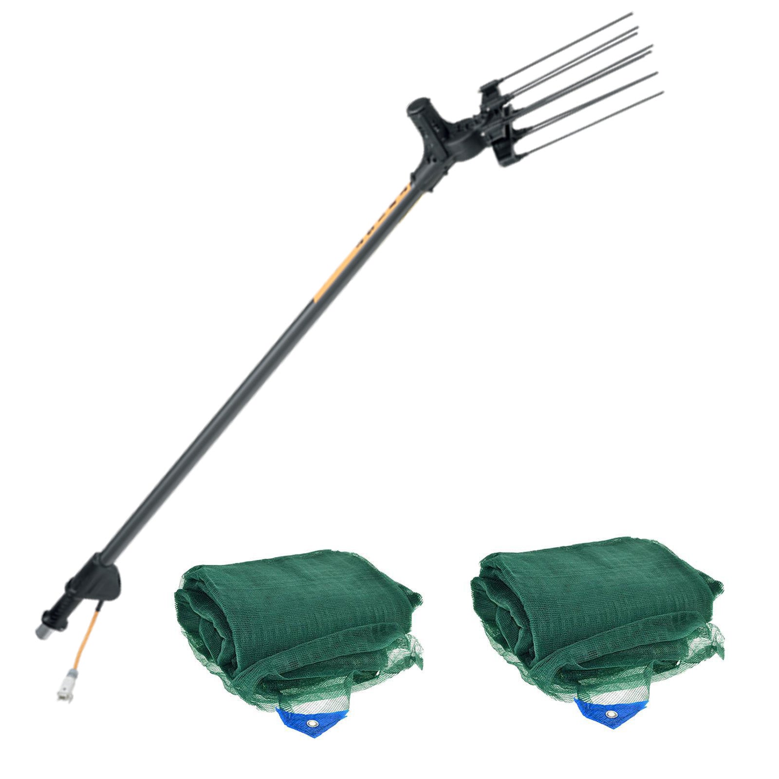 Abbacchiatore elettrico a batteria Twist 2.0 plus 12 volt con asta fissa allungabile da 185/285 cm