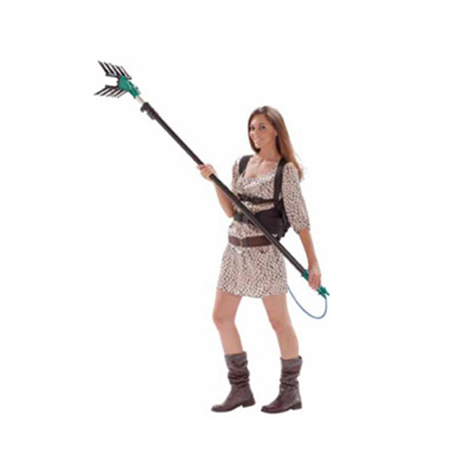 Abbacchiatore elettrico a batteria olivar 12 volt con asta telescopica al300